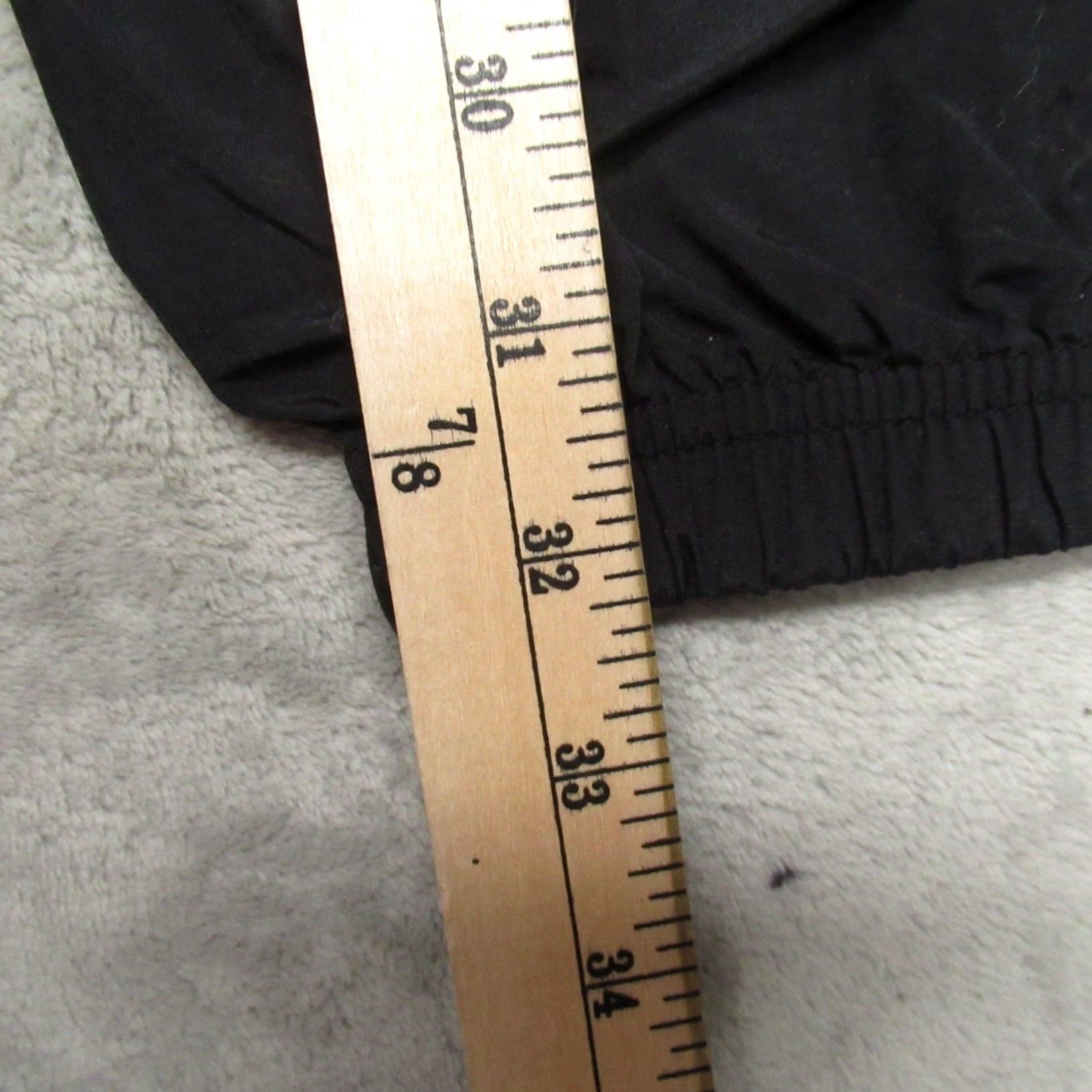 Polo Ralph Lauren Polo Sports Pants Mens XL Black Elastic Waist Lightweight Streetwear Rain 32x32 Size US XL / EU 56 / 4 - 6 Thumbnail