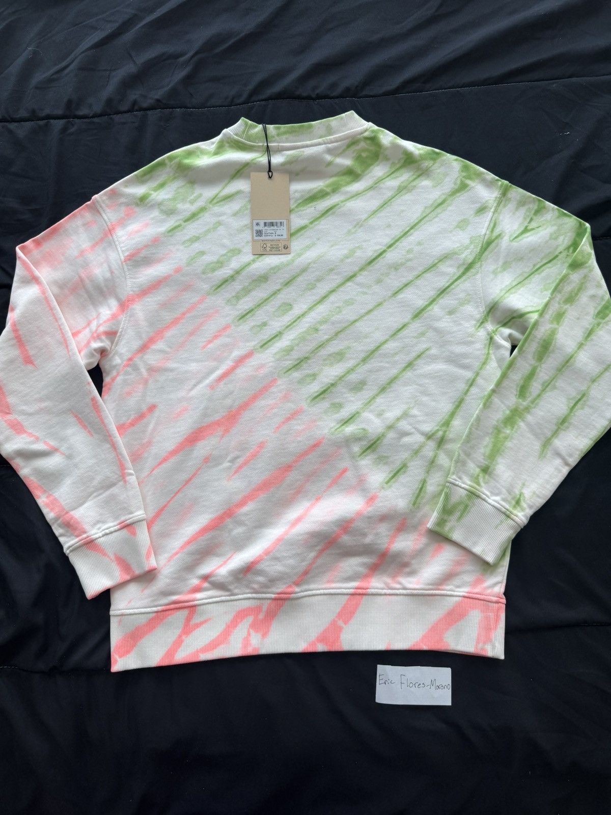 Scotch & Soda Scotch & Soda Pink/Lime Tye Dye Crewneck Size US S / EU 44-46 / 1 - 2 Thumbnail