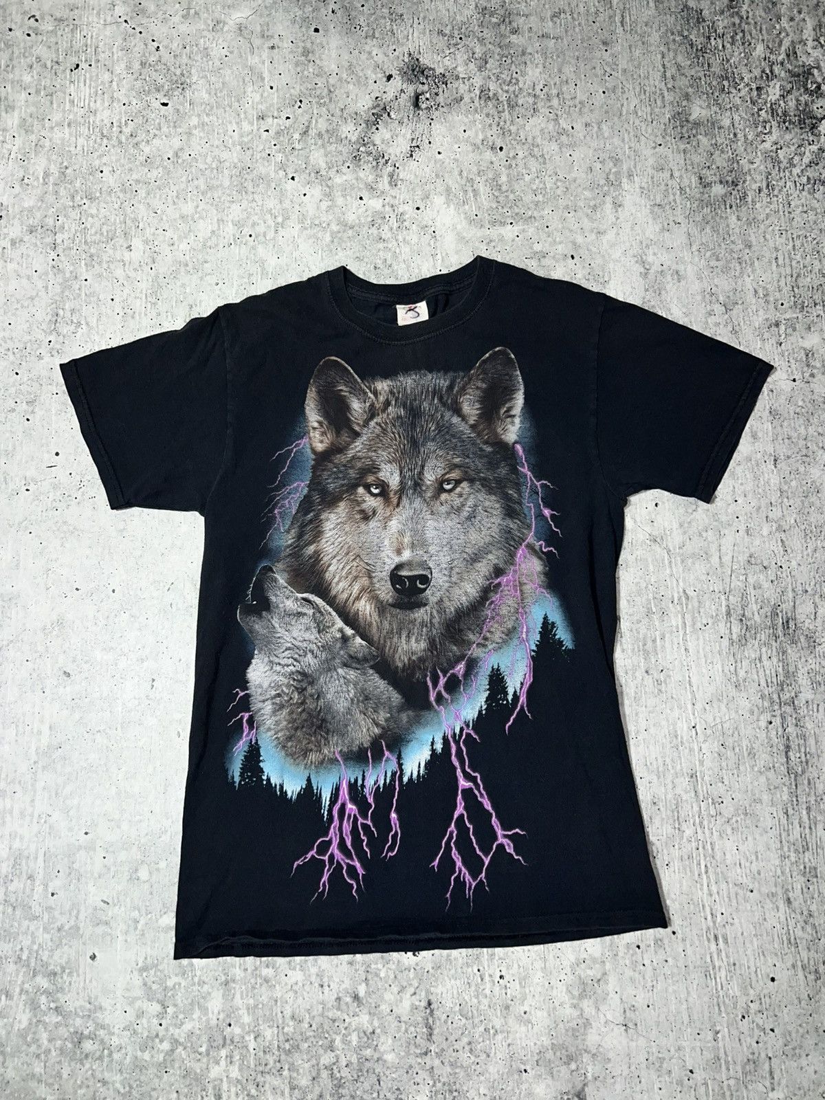 Other Vintage 90s Faded Animal Graphic Tee Size US S / EU 44-46 / 1 - 1 Thumbnail