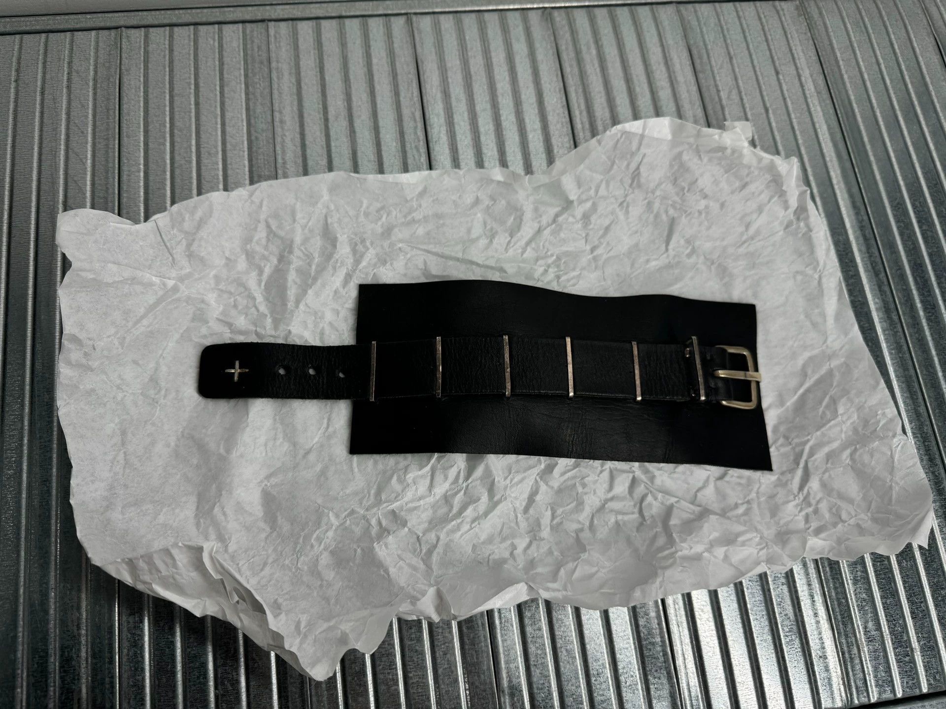 Ma+ m.a+ maurizio amadei new leather bracelet unisex Size ONE SIZE - 6 Thumbnail