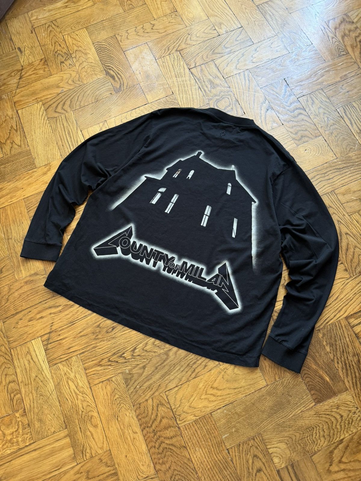 Marcelo Burlon Marcelo Burlon County Of Milan Long Sleeve T Shirt Size US L / EU 52-54 / 3 - 2 Thumbnail