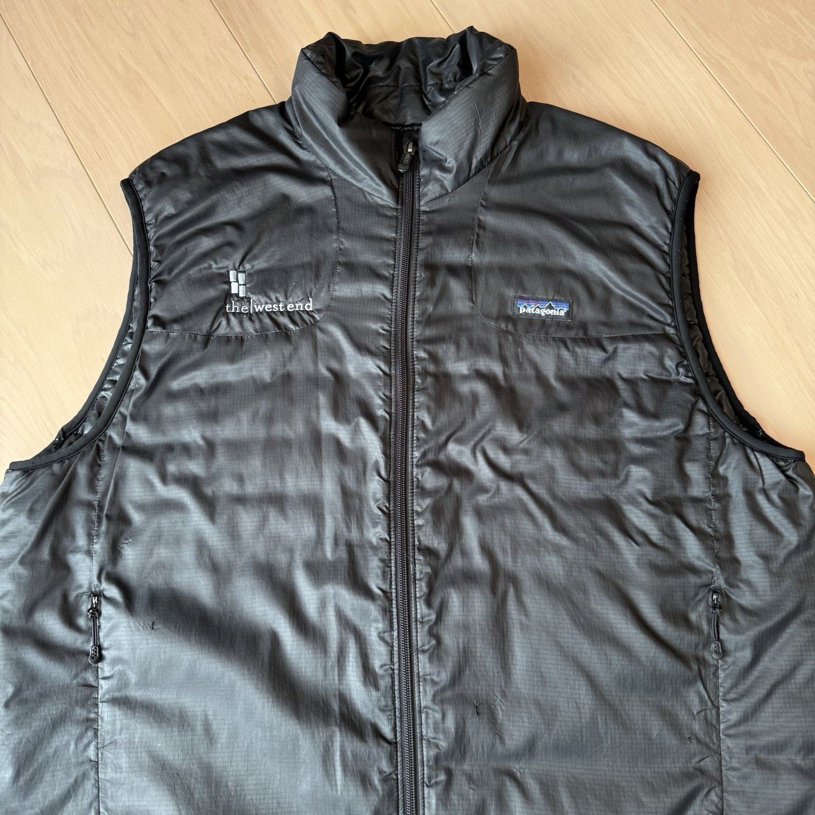 Patagonia Patagonia Micro Puff Vest XL Black Insulated Full Zip Size US XL / EU 56 / 4 - 3 Thumbnail