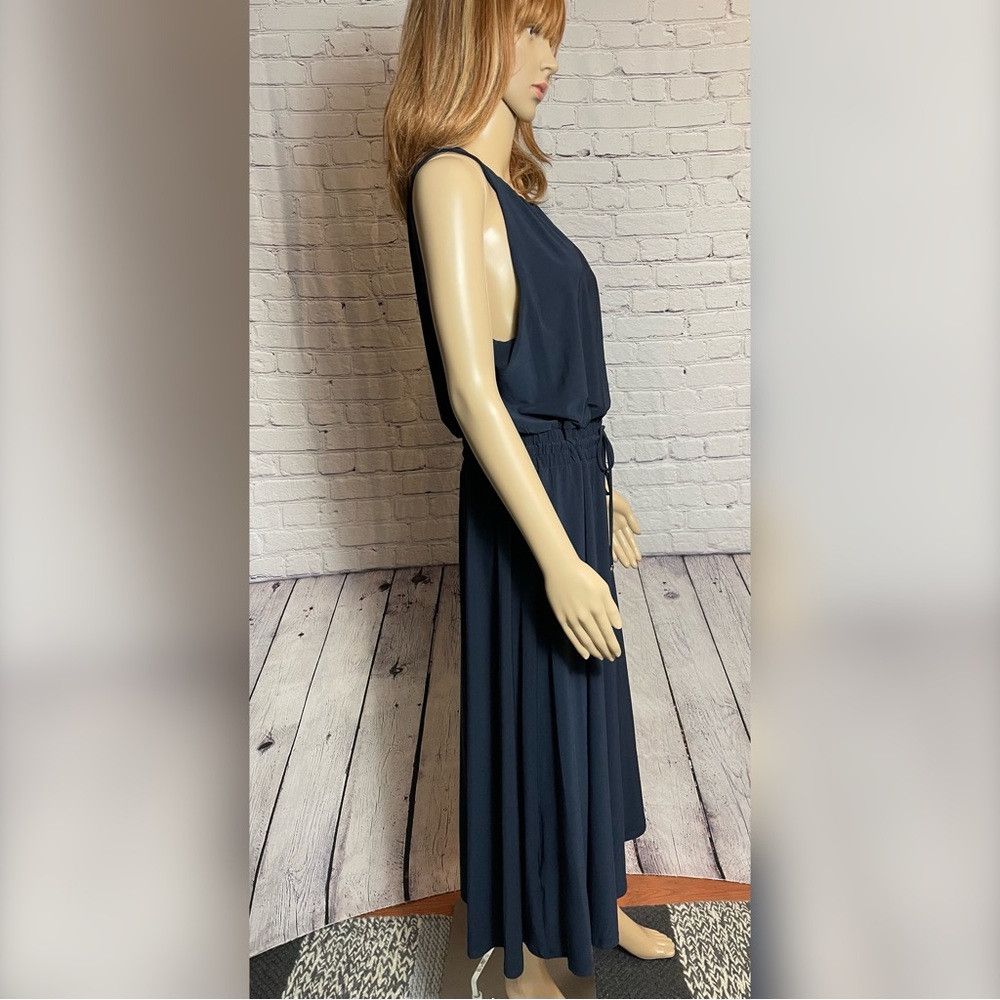 Tommy Hilfiger NWT New $129 Tommy Hilfiger Halter Neck Jersey Smocked Wais Size XL / US 12-14 / IT 48-50 - 3 Thumbnail