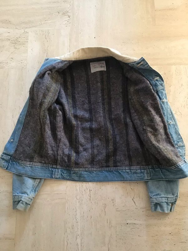 Lee Vintage 70s usa Lee storm rider denim jacket flannel lined Size US S / EU 44-46 / 1 - 3 Thumbnail