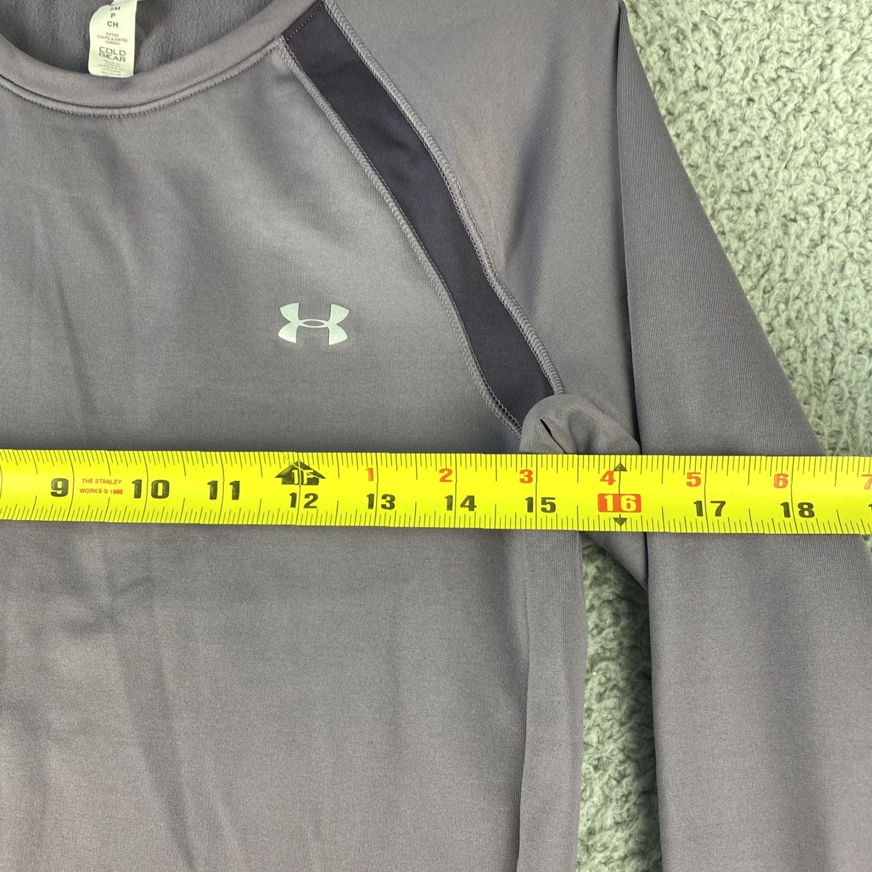 Under Armour Under Armour Women's Gray Top Size S Long Sleeve Round Neck / 47-4 Size S / US 4 / IT 40 - 4 Thumbnail