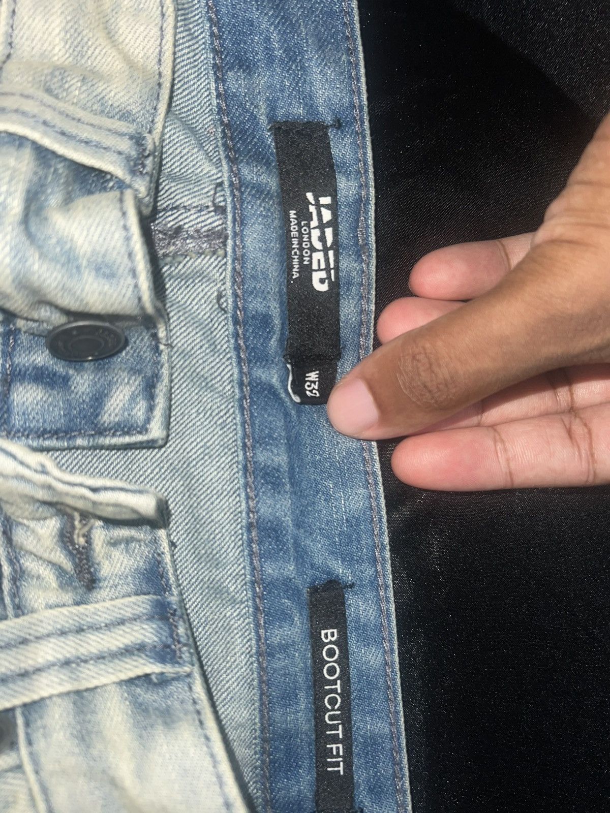 Jaded London Light Blue Jaded London Avalanche Jeans Size US 32 / EU 48 - 3 Thumbnail
