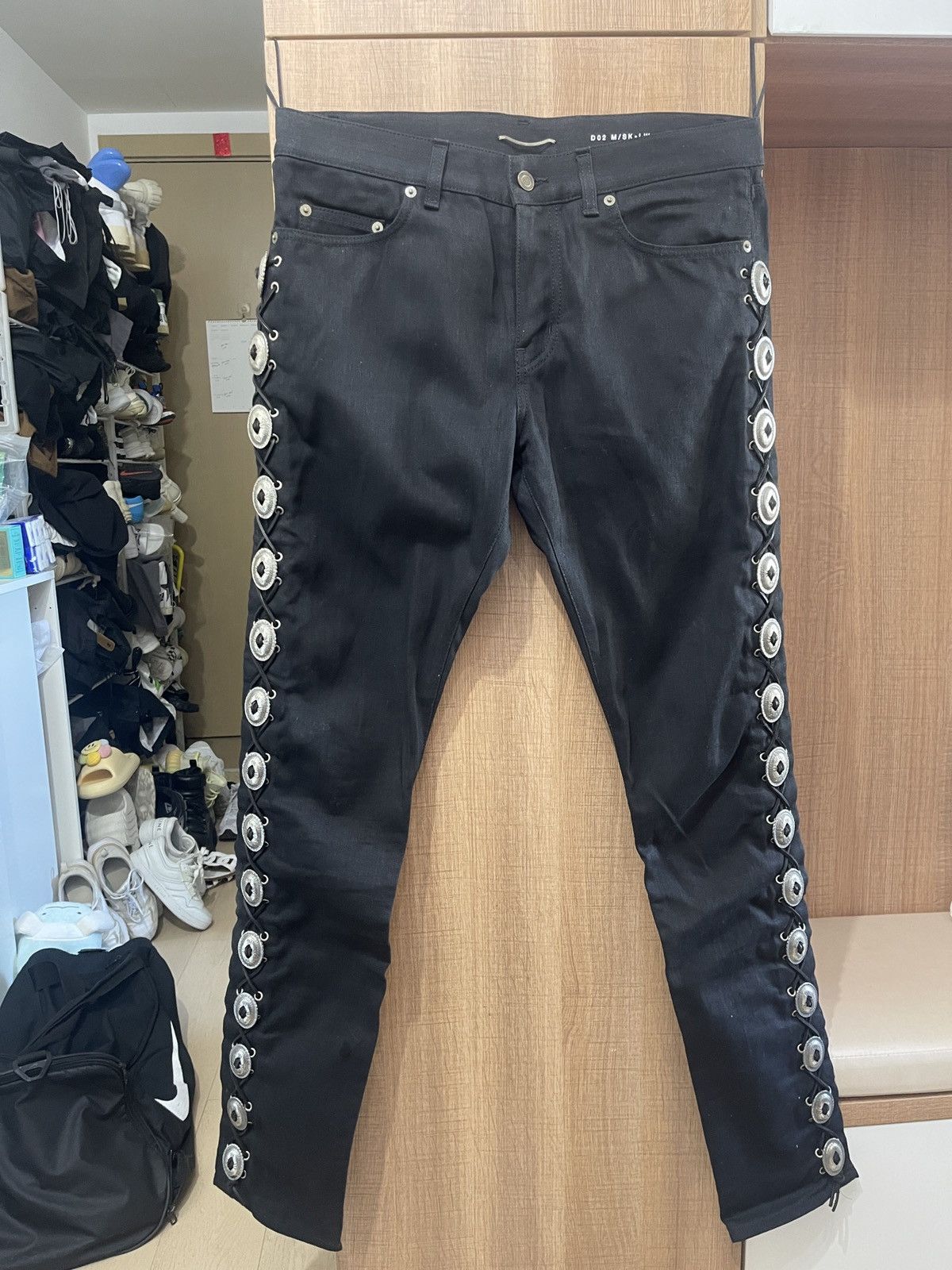 Hedi Slimane × Saint Laurent Paris Saint Laurent SS15 runway western cowboy jeans sz32 Size US 32 / EU 48 - 1 Thumbnail