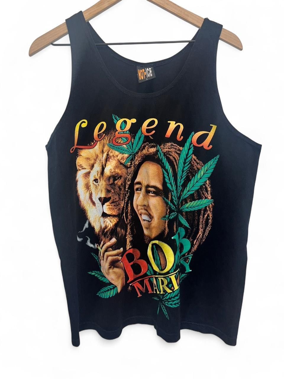 Vintage Bob Marley Legend Graphic Tank by Hot Ice Size US L / EU 52-54 / 3 - 1 Thumbnail