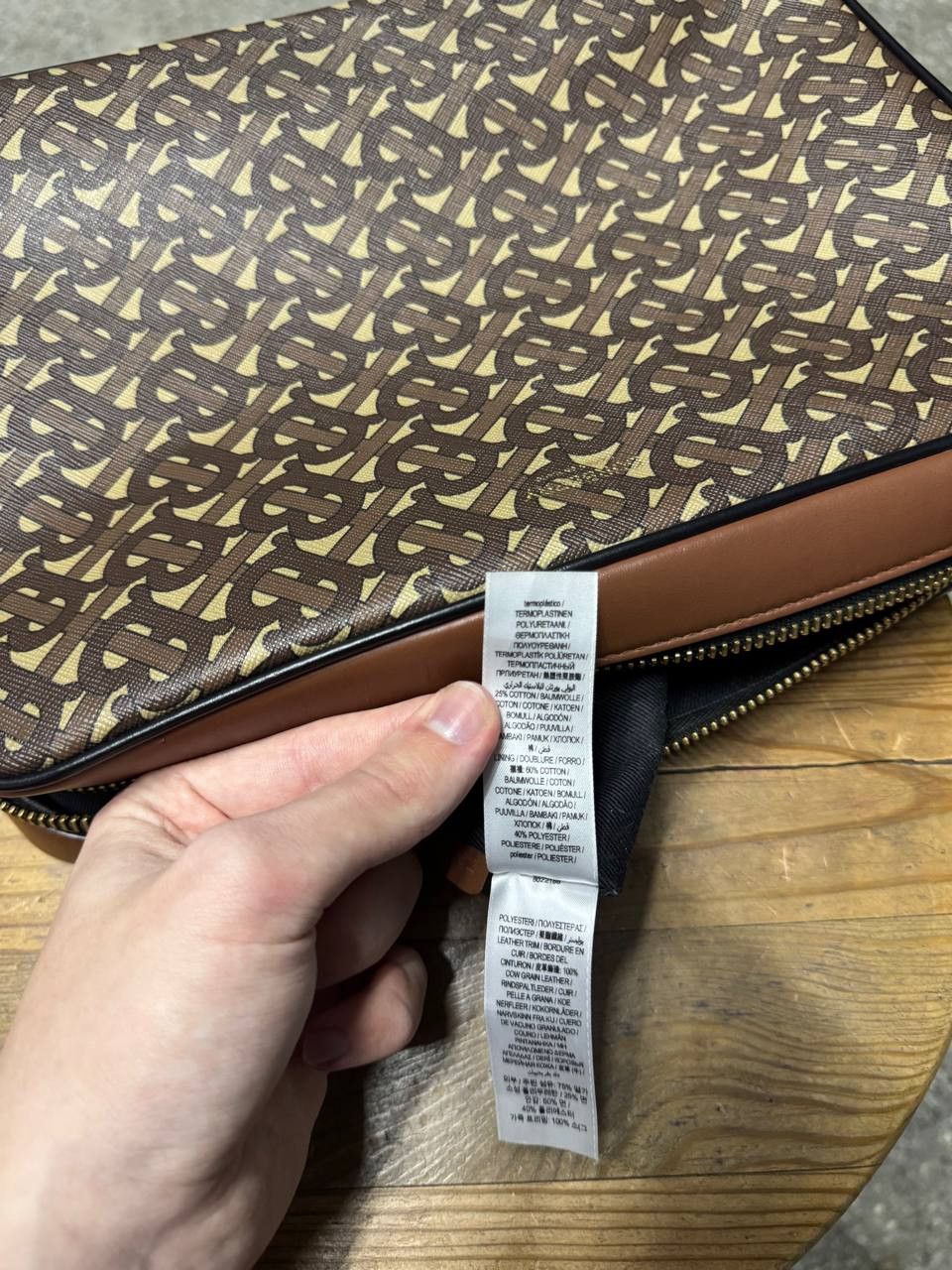 Burberry Burberry Pre-Owned 2010s TB Monogram Print Crossbody Bag Size ONE SIZE - 24 Thumbnail
