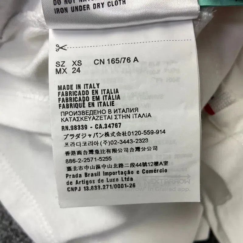 Miu Miu Miu Miu White Cotton T-Shirt for Women . Size XS / US 0-2 / IT 36-38 - 6 Thumbnail