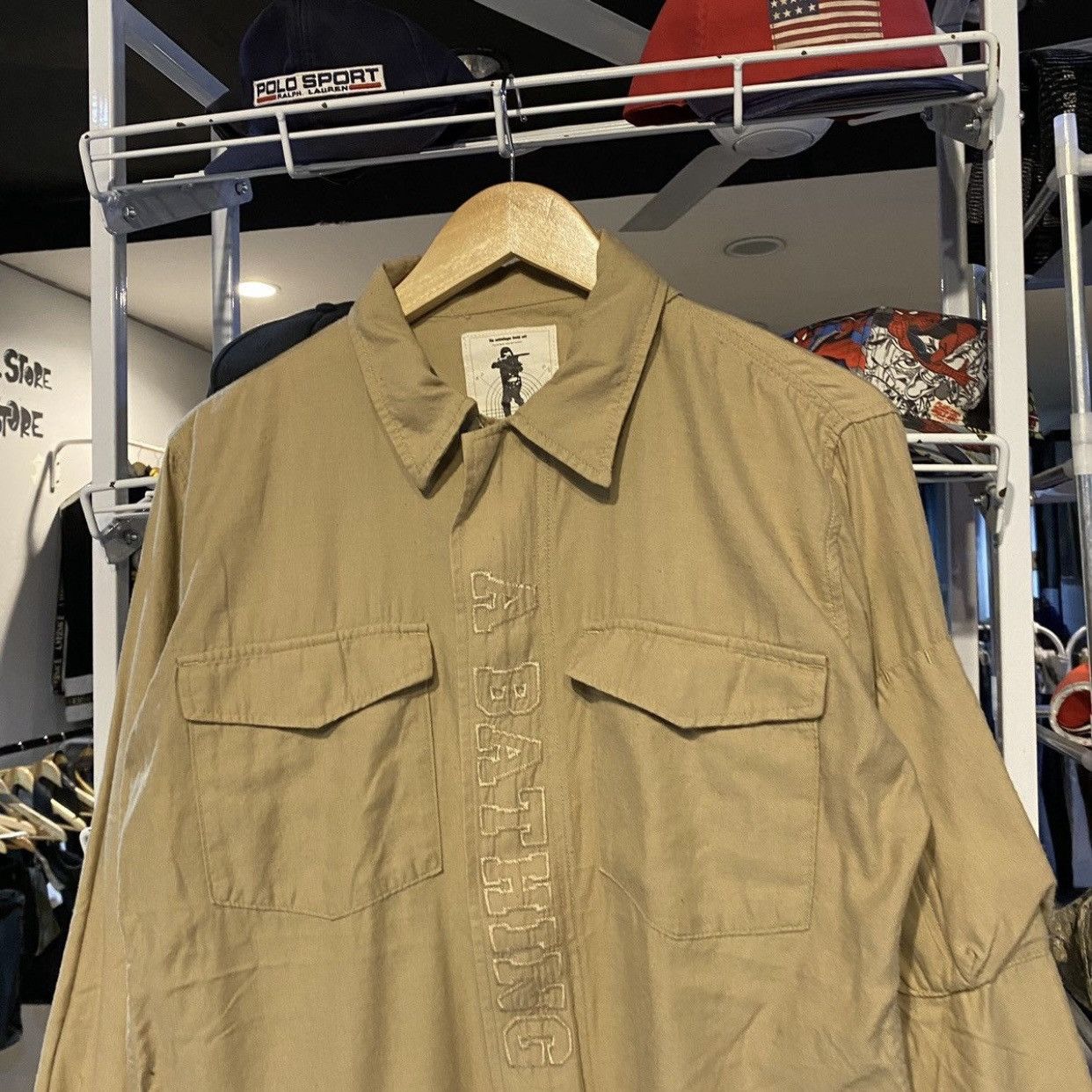 Bape VINTAGE‼️Bape A Bathing Ape Shirt Jackets Size US M / EU 48-50 / 2 - 3 Thumbnail