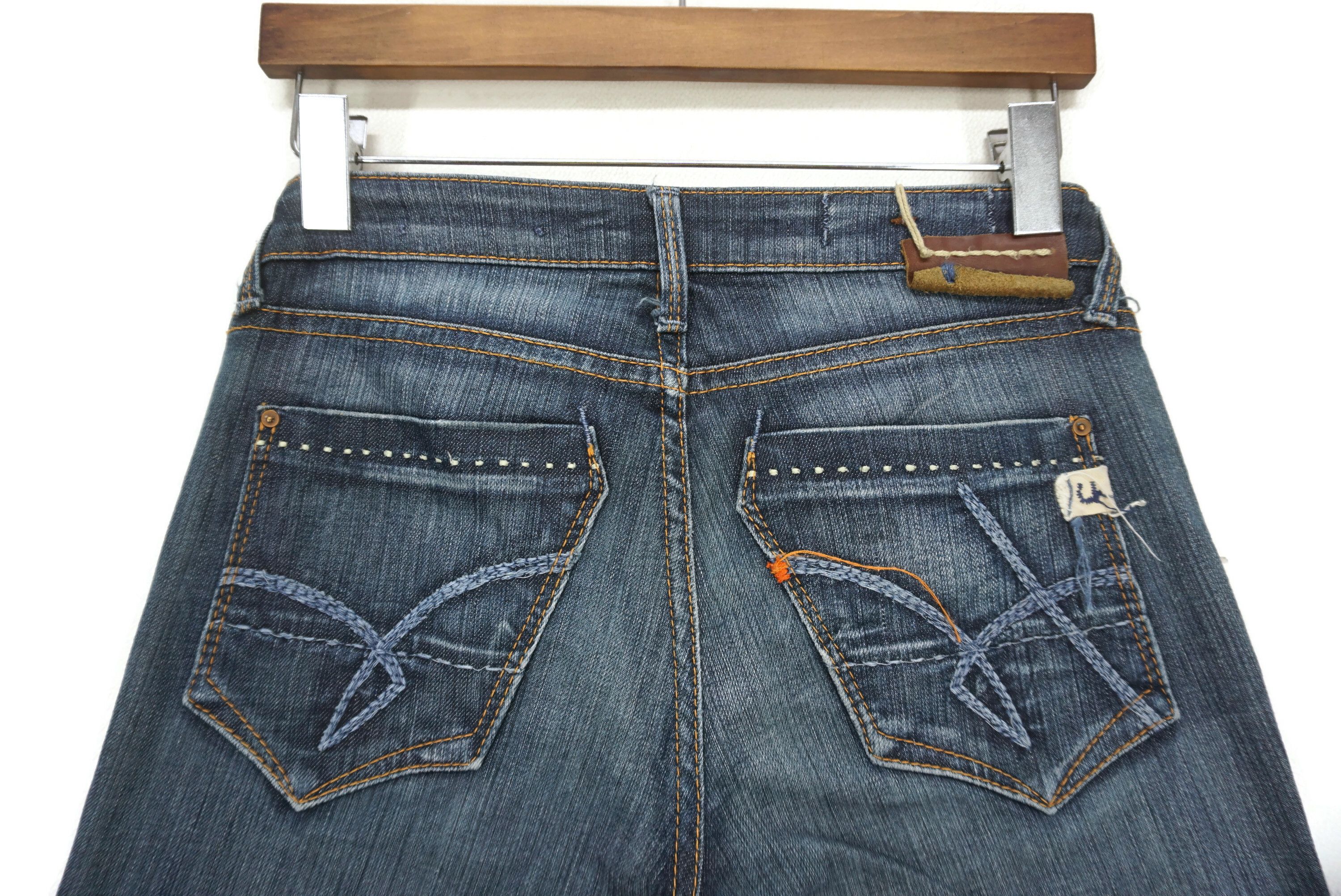 Union LA Vintage UNION Jeans W30xL30 Low-Rise Bootcut Flared Denim Size 26" / US 2 / IT 38 - 7 Thumbnail