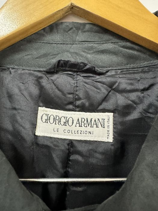 Vintage 🔥Giorgio Armani Le Collezioni Soprabito Uomo Made In Italy ...