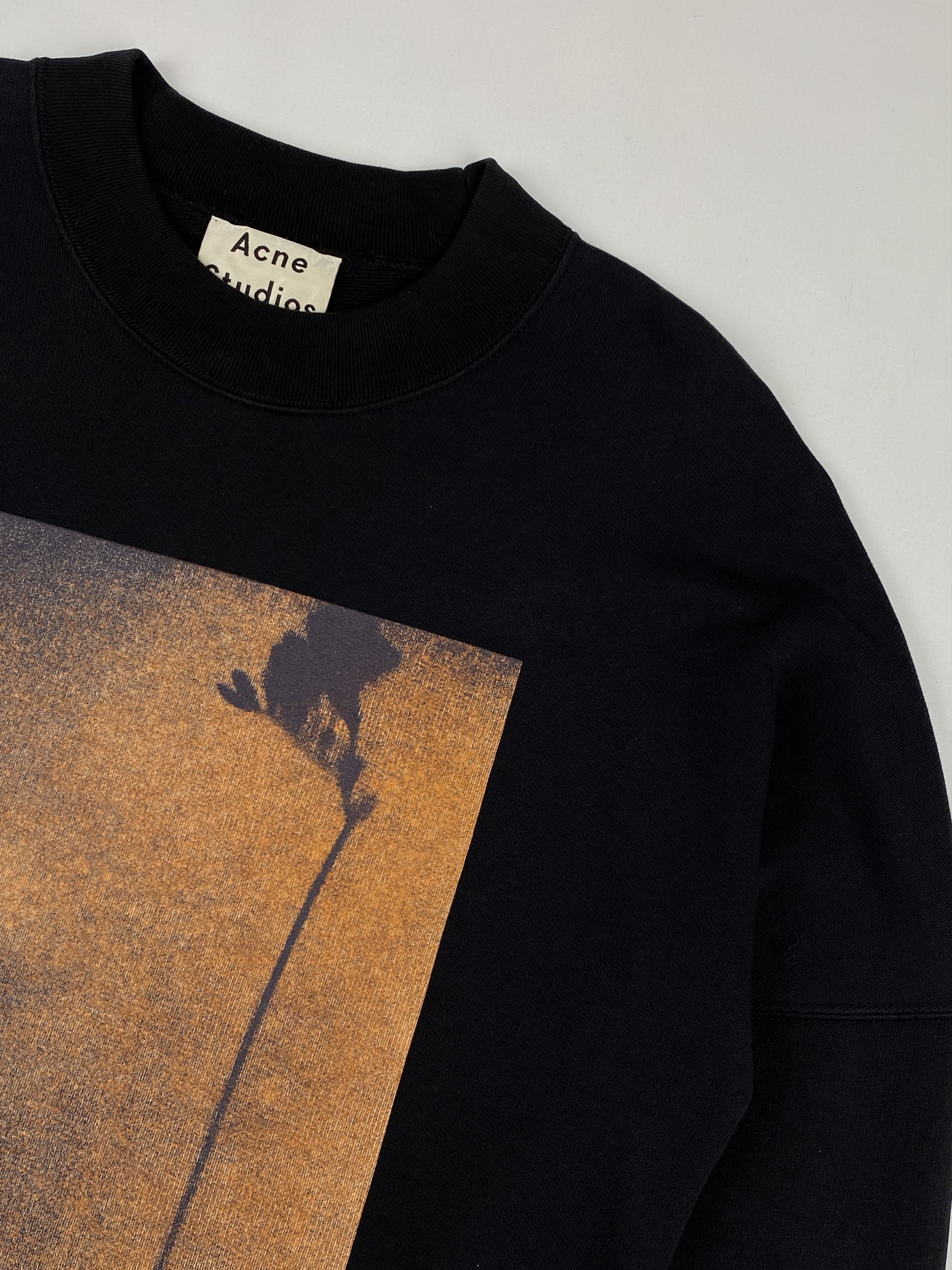 Acne Studios S/S 2018 Folke Print Crewneck Sweater Size US M / EU 48-50 / 2 - 6 Thumbnail