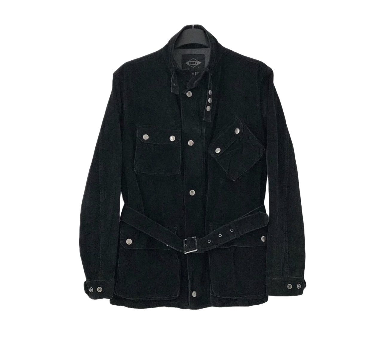 Hysteric Glamour Black Cat Bone Corduroy Zip Boxy Jacket | Grailed