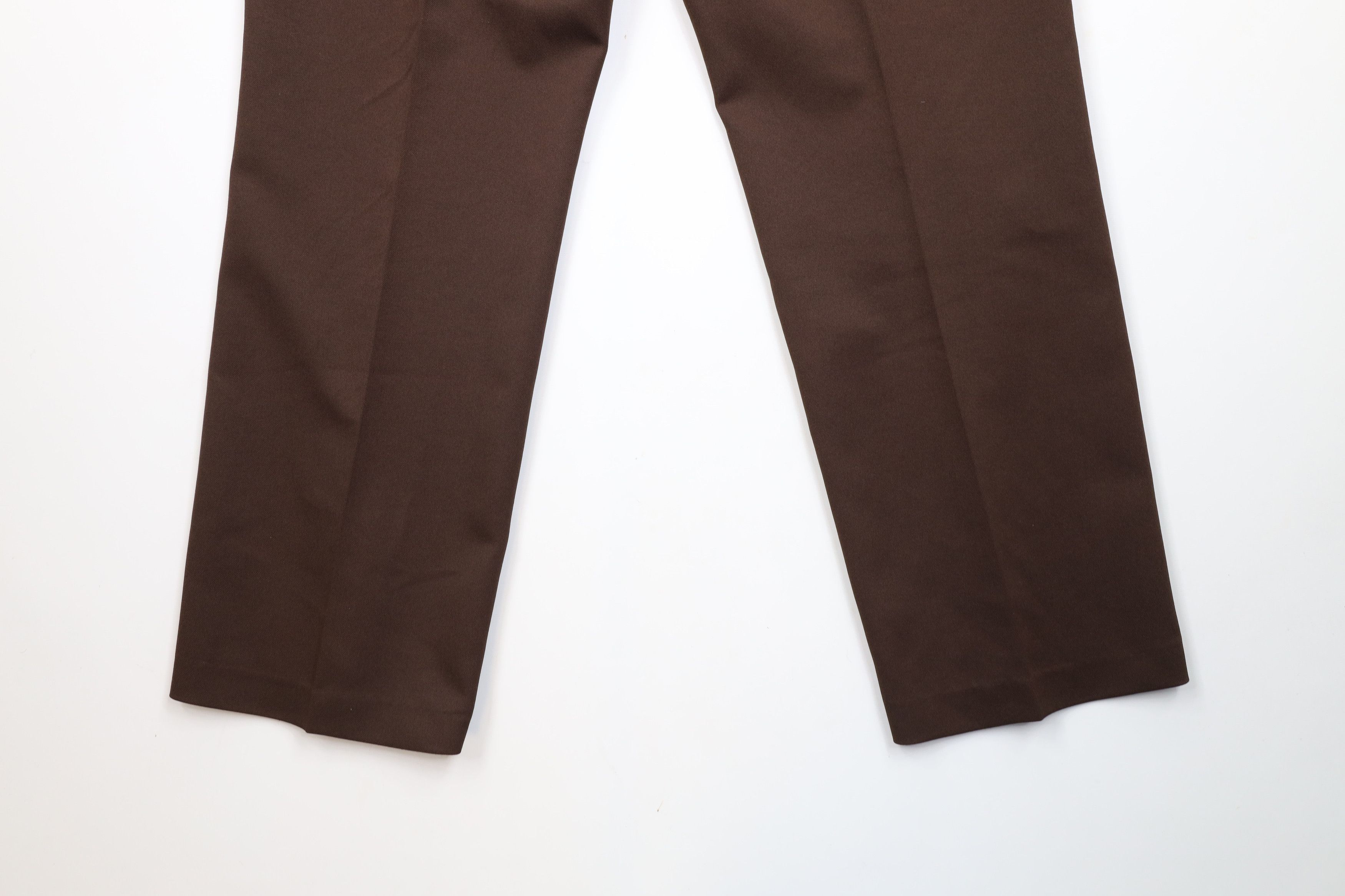 Vintage Vintage 70s Streetwear Bell Bottoms Chino Pants Brown USA Size US 36 / EU 52 - 13 Thumbnail