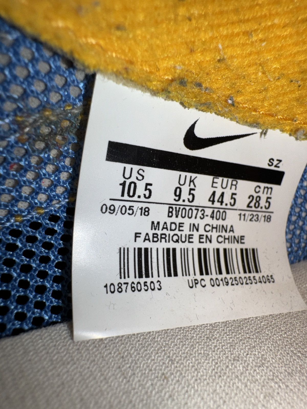 Nike Nike Sacai LDWaffle Varsity Blue Varsity Red, Men’s 10.5 Size US 10.5 / EU 43-44 - 9 Thumbnail