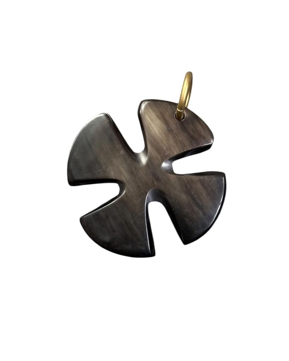 Designer × Jewelry 2013 ASHLEY PITTMAN DARK HORN MALTESE CROSS PENDANT Size ONE SIZE - 4 Thumbnail