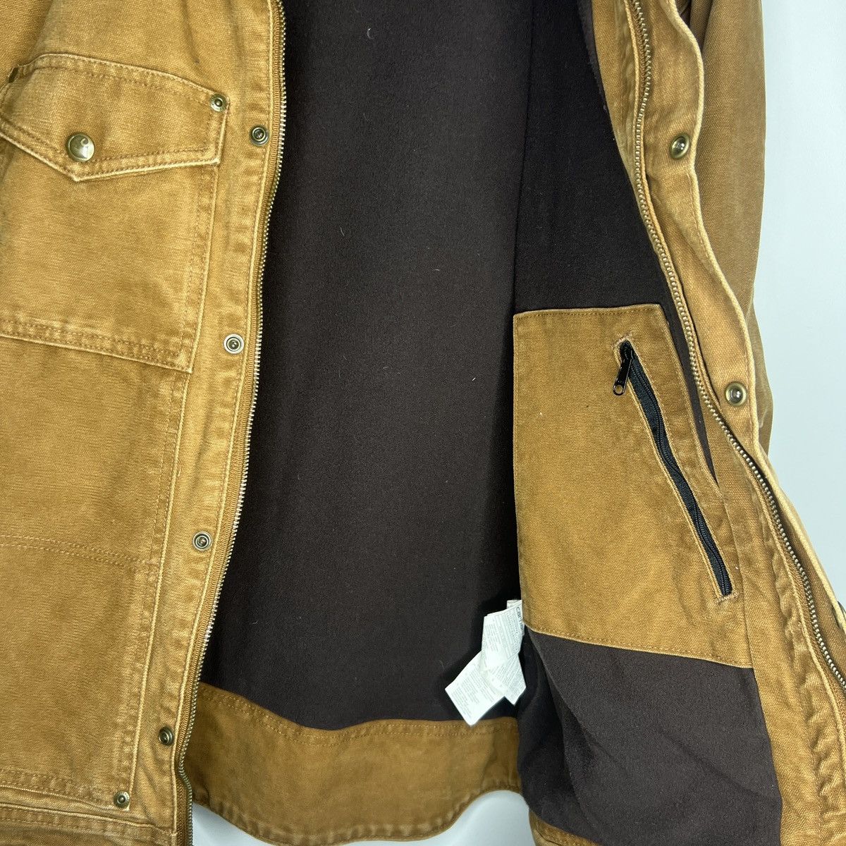 Carhartt × Vintage Vintage Carhartt Detroit Jacket Brown Work Wear Y2K 90s Size US XL / EU 56 / 4 - 13 Thumbnail