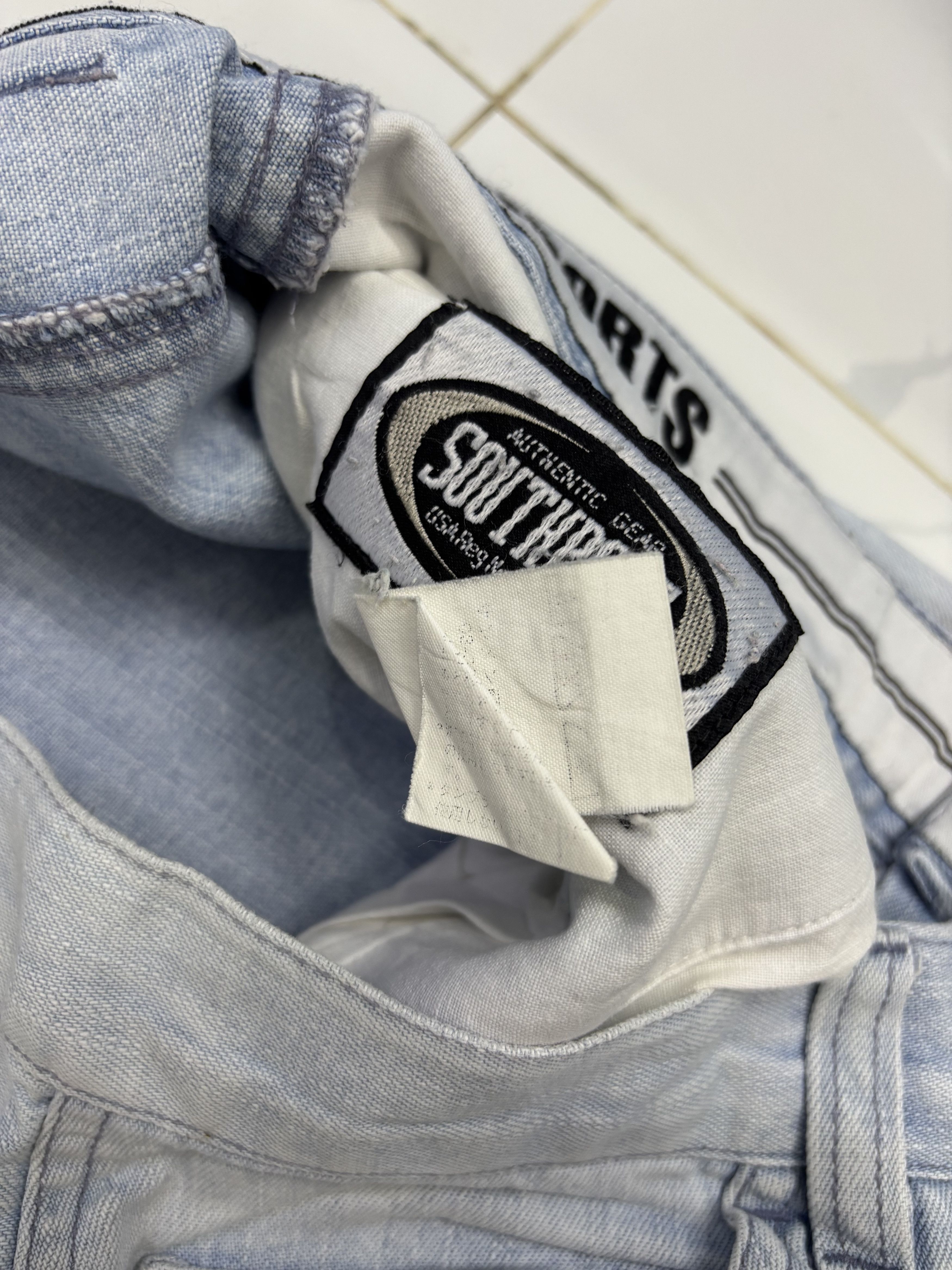 Southpole 🔥SOUTHPOLE BAGGY JEANS BLUE WASH WORKWEAR DENIM Size US 30 / EU 46 - 13 Thumbnail