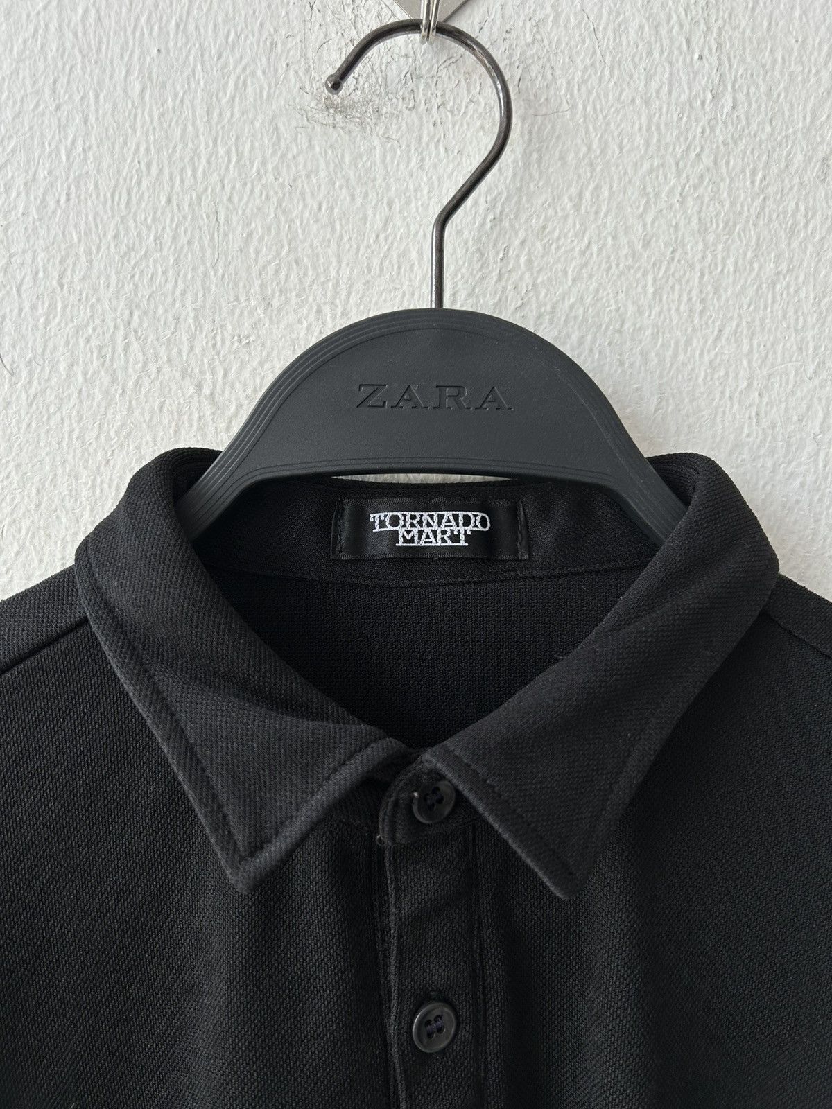 Tornado Mart Polo Tornado Mart Plain Collar Size US XS / EU 42 / 0 - 5 Thumbnail