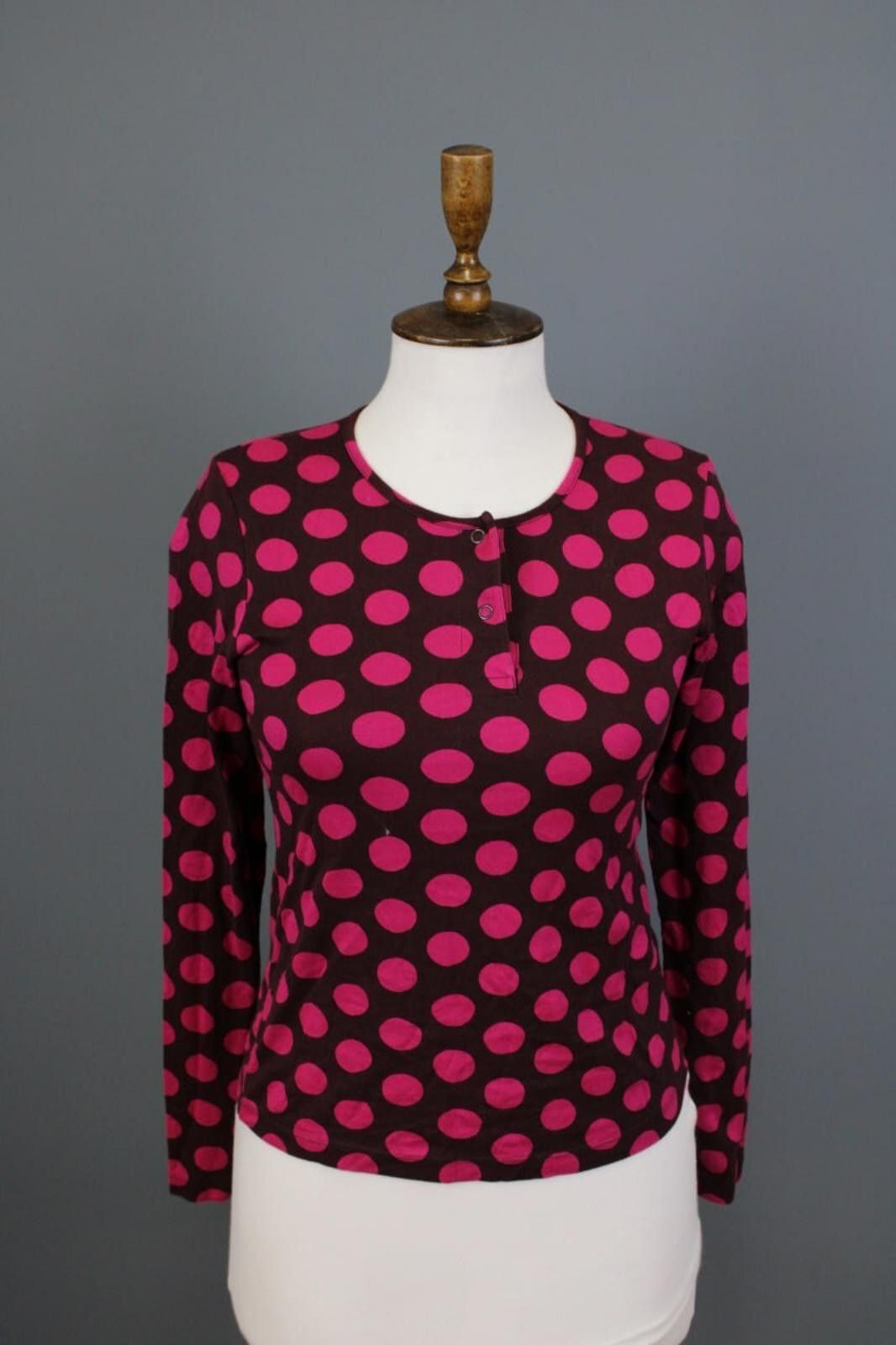 Marimekko Marimekko Mika Piirainen Multicolor Dotted Shirt Size M Size M / US 6-8 / IT 42-44 - 1 Thumbnail