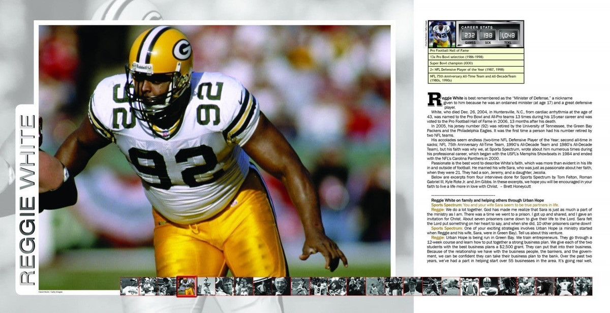 Champion Original champion Green Bay Packers Reginald Howard White Size US L / EU 52-54 / 3 - 11 Thumbnail