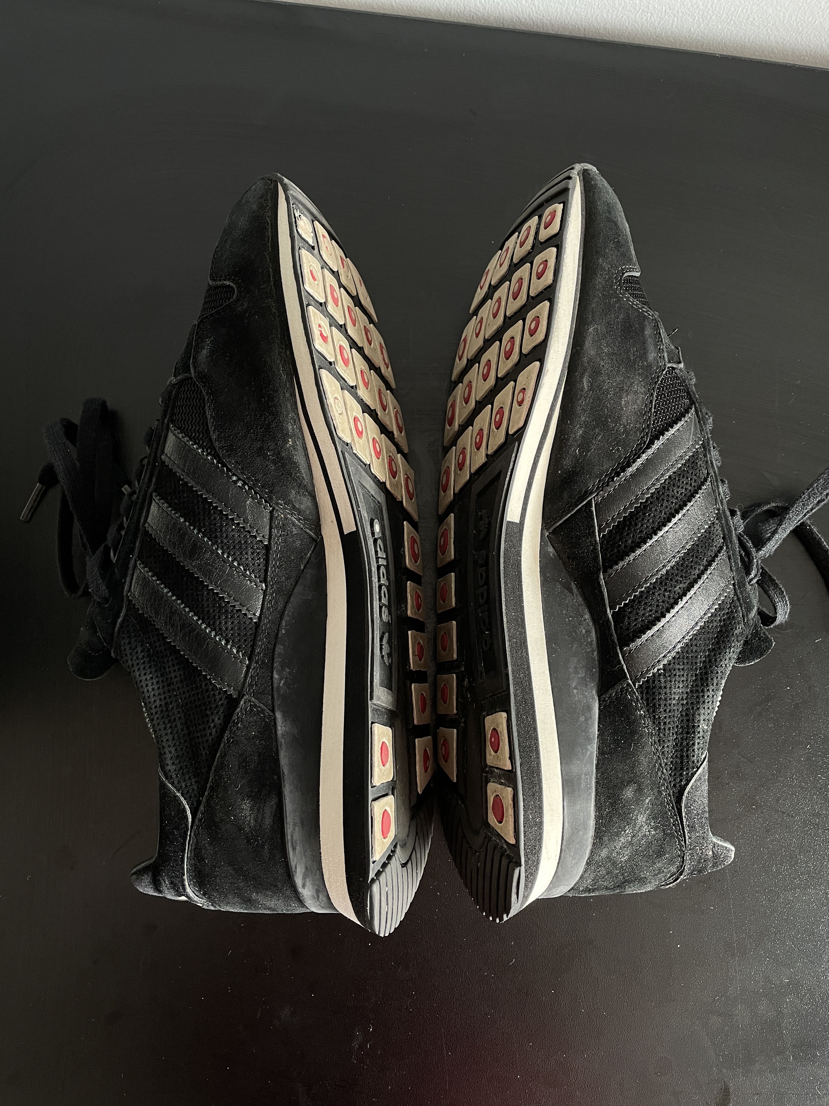 Adidas × Mastermind Japan SAMPLE! Mastermind x Adidas ZX 500 Black skull JAPAN Size US 9 / EU 42 - 6 Thumbnail