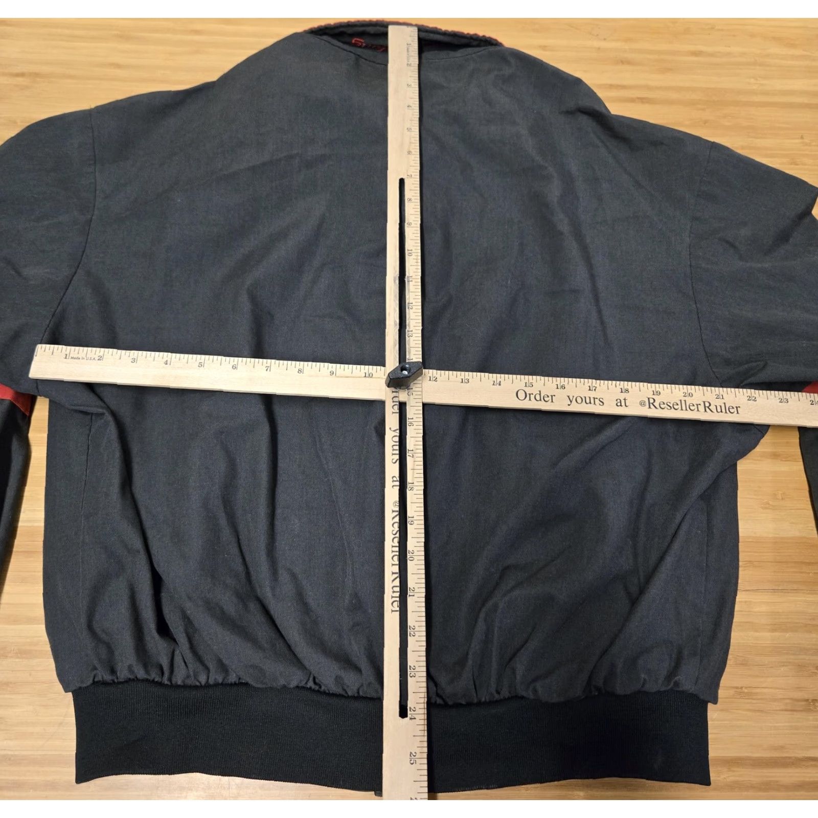 Vintage VINTAGE Swingster Jacket Mens XL Black Red Bomber Snap-on Embroidered Logo 90s Workwear Casual Charcoal/Black Night? Size US XL / EU 56 / 4 - 7 Thumbnail