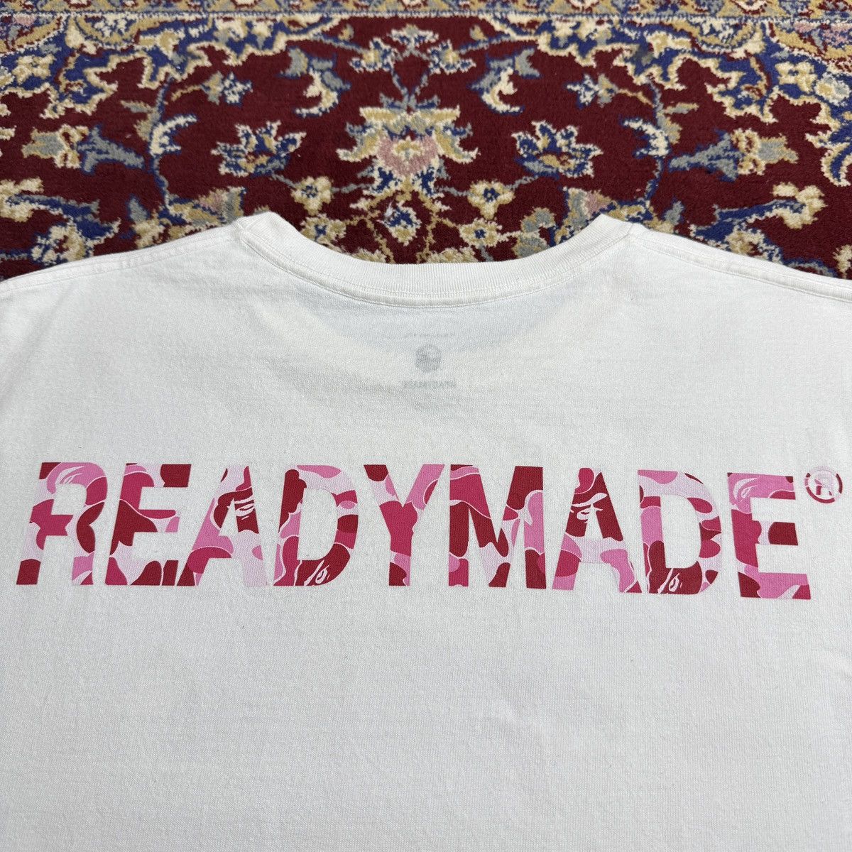 Bape × READYMADE 21x29 Bape A Bathing Ape Bee head READYMADE camo Tee Size US M / EU 48-50 / 2 - 1 Thumbnail