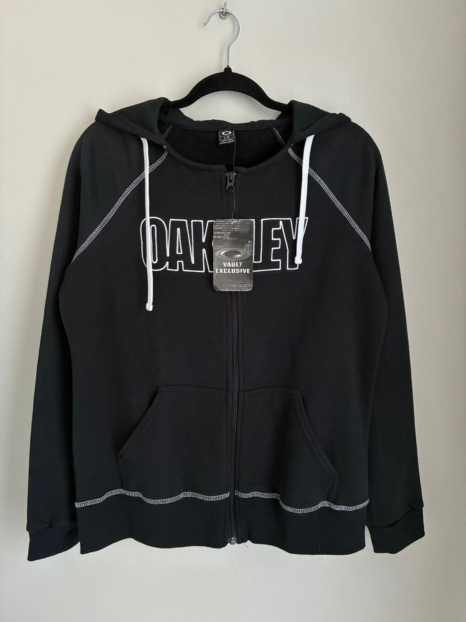 Oakley Hoodie zip Oakley new wmns boxy logo Size L / US 10 / IT 46 - 1 Thumbnail