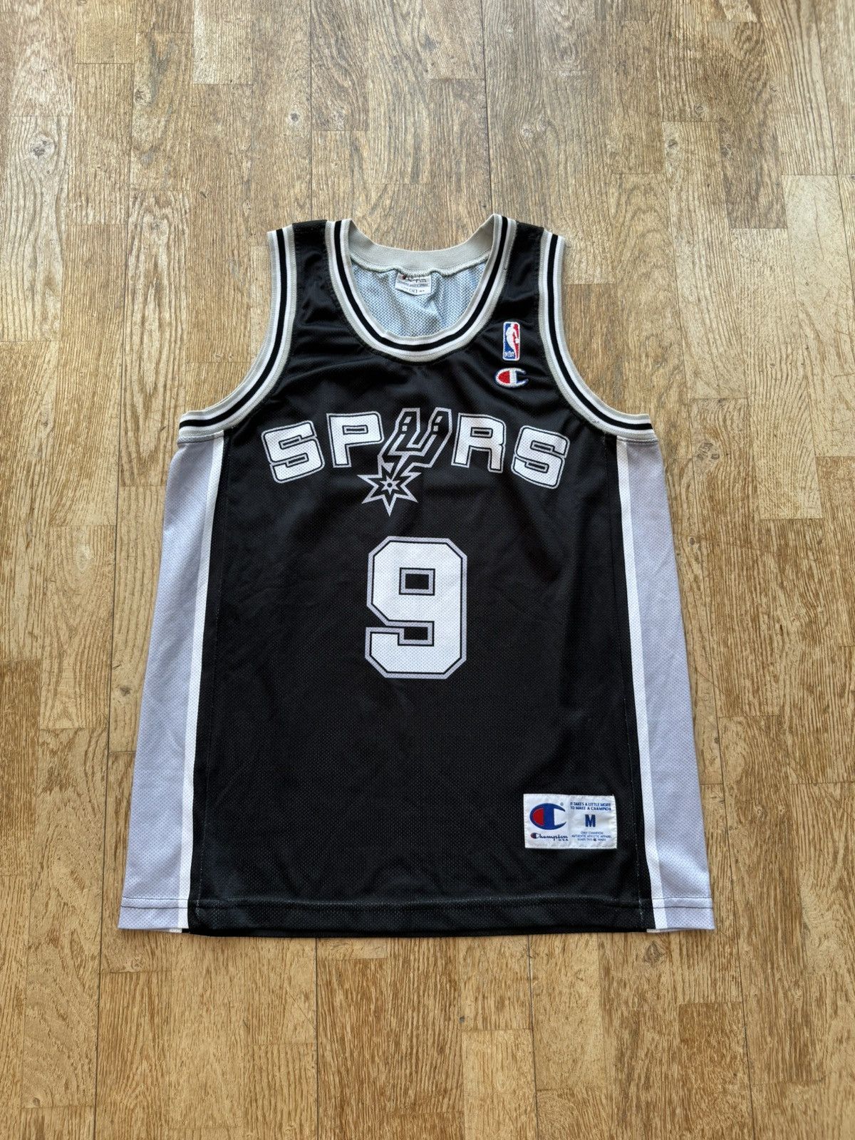 NBA TONY PARKER SAN ANTONIO SPURS NBA CHAMPION JERSEY Size US M / EU 48-50 / 2 - 1 Thumbnail