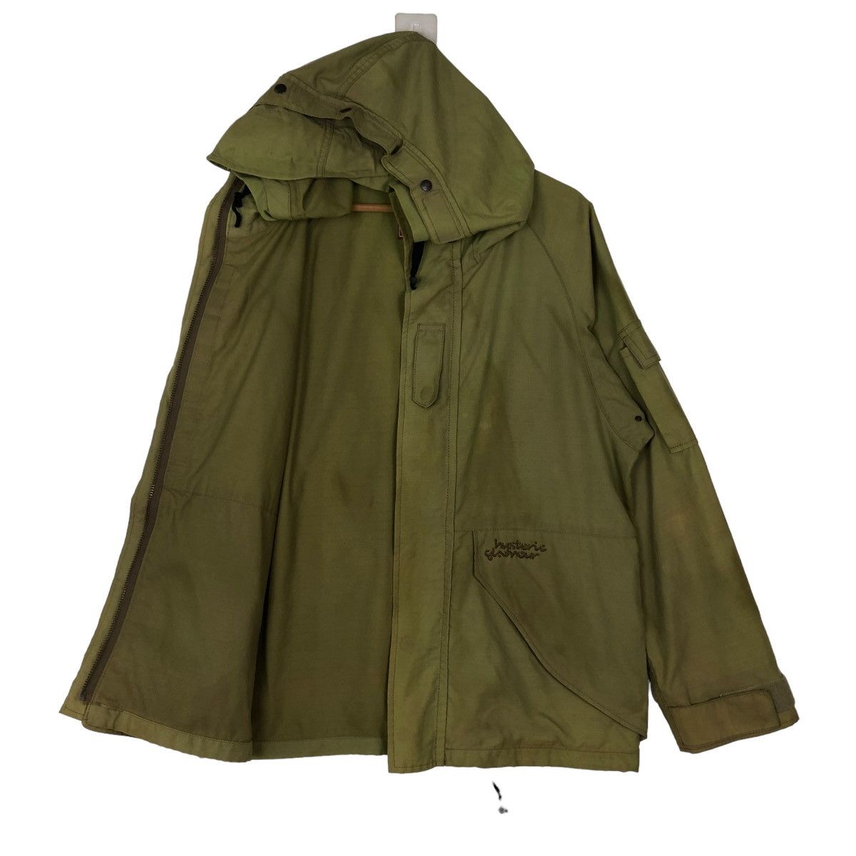 Hysteric Glamour 🔥VINTAGE BIKER JACKET PARKA MILITARY HYSTERIC GLAMOUR Size US M / EU 48-50 / 2 - 9 Thumbnail
