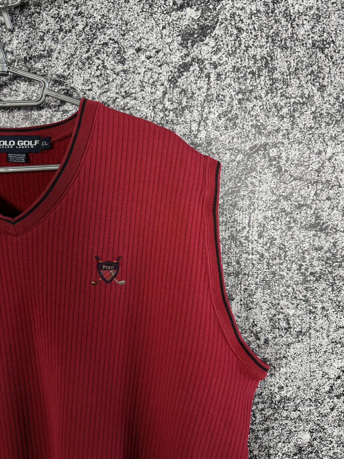 Ralph Lauren Polo Golf Ralph Lauren Vest Vintage Sleeveless Sweatshirt XL Size US XL / EU 56 / 4 - 2 Thumbnail