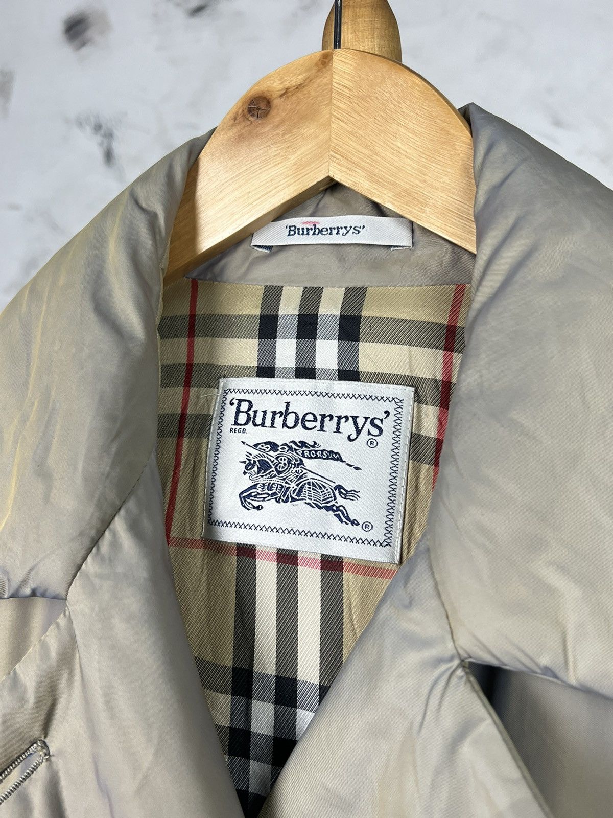 Burberry Vintage Burberry Trench Coat Jacket Size 31 1/2 M -L Size L / US 10 / IT 46 - 9 Thumbnail