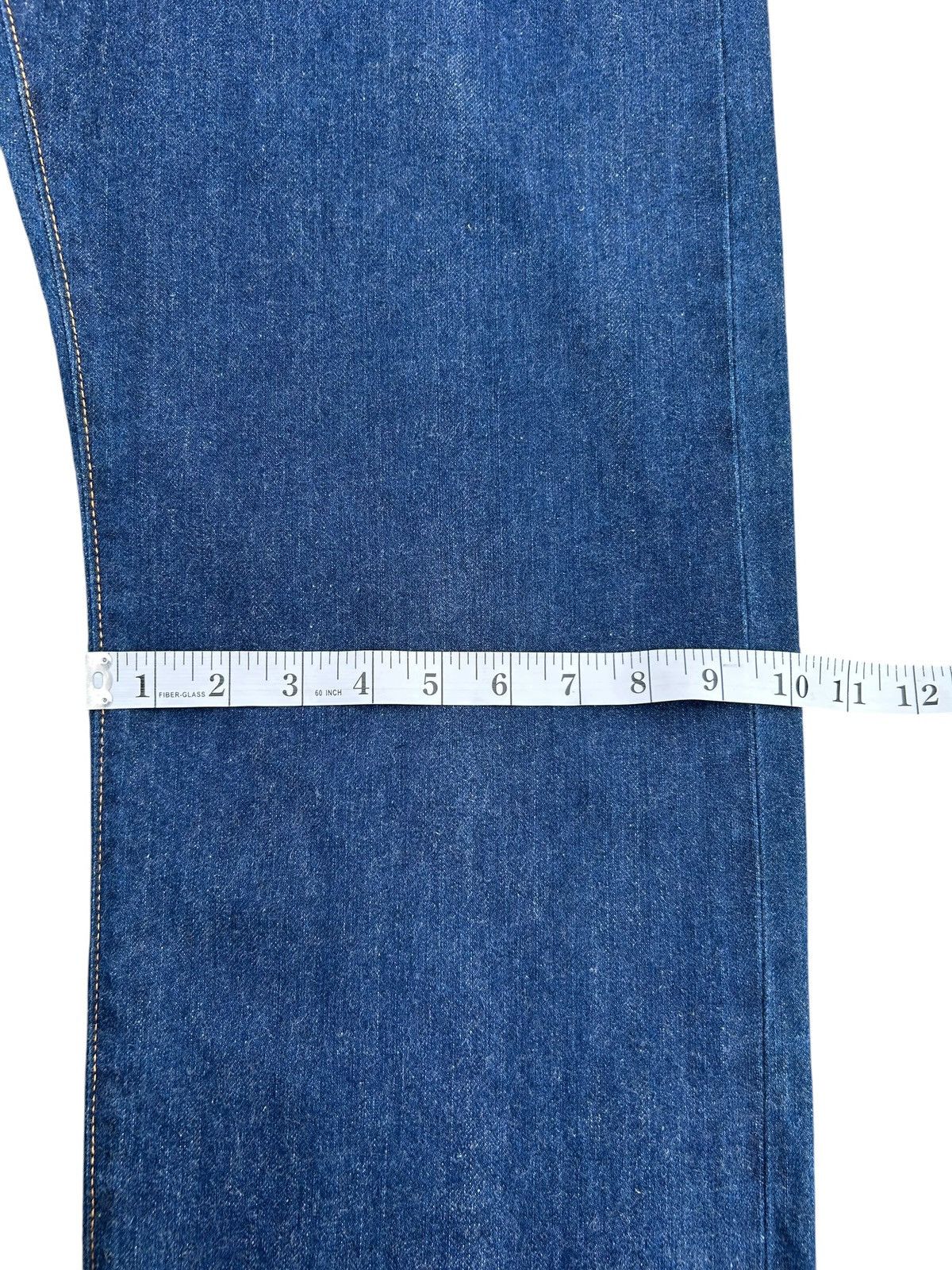 Kapital Buckle Back Vintage Lee Cowboy Selvedge Distressed Denim Size US 36 / EU 52 - 19 Thumbnail