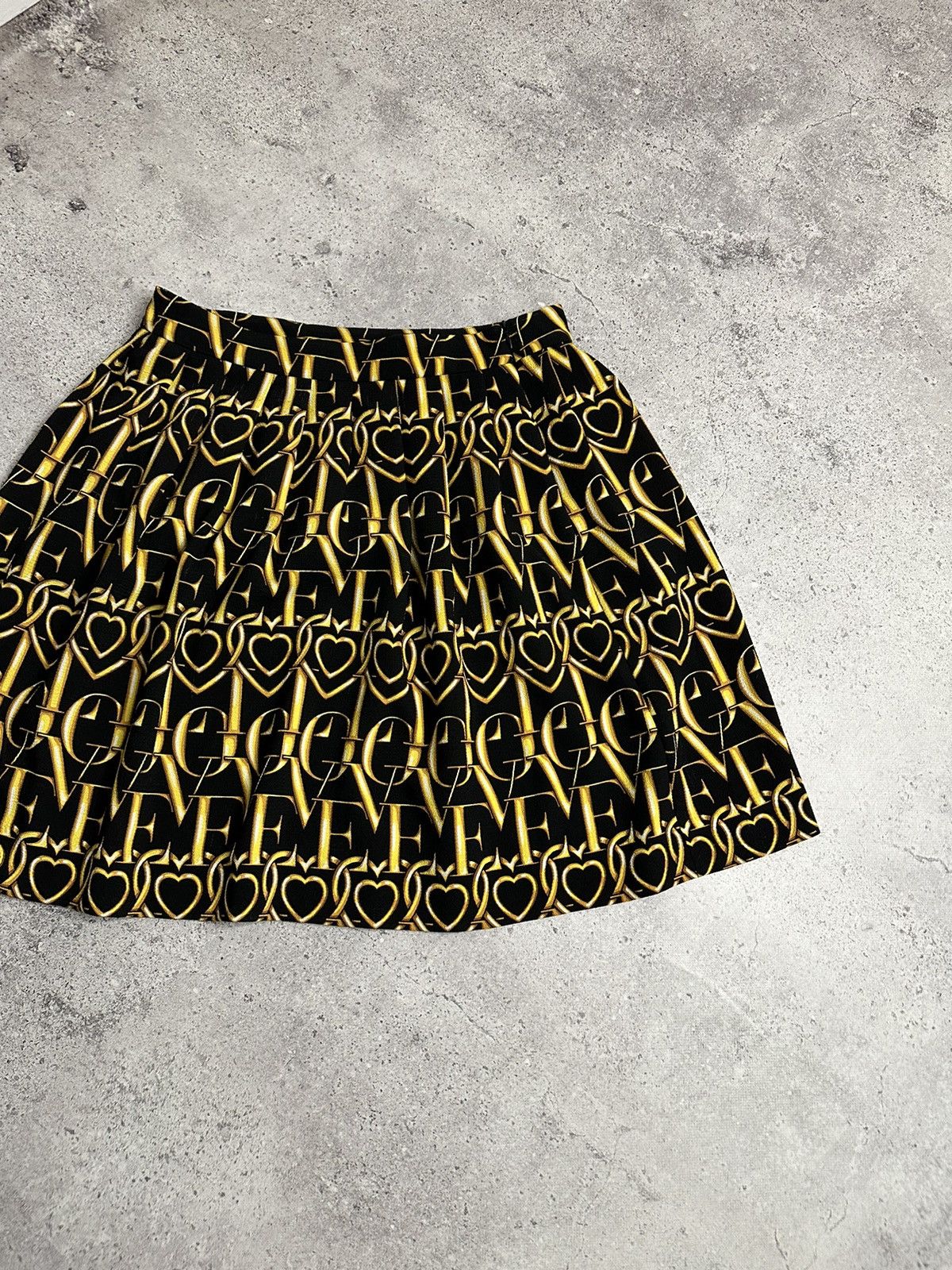 Love Moschino Love Moschino Full All Print Barocco Skirt Women’s Size Us 8 Size 30" / US 8 / IT 44 - 3 Thumbnail