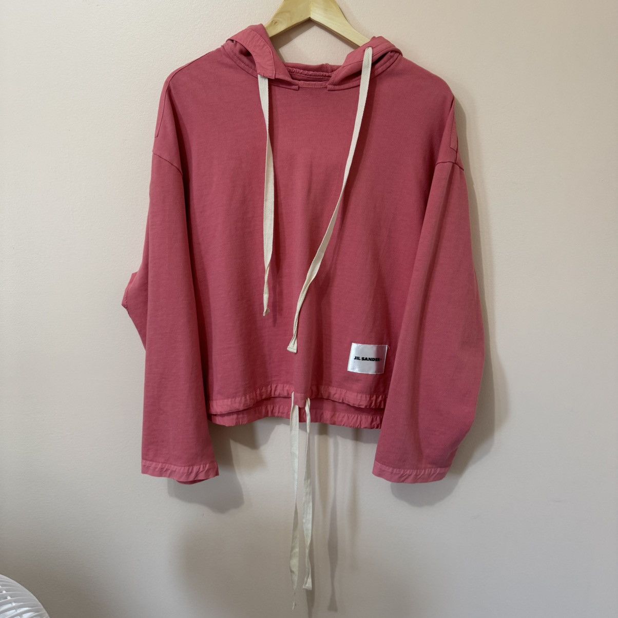 Jil Sander Jil Sander Cropped Boxy Hoodie Size S / US 4 / IT 40 - 6 Thumbnail