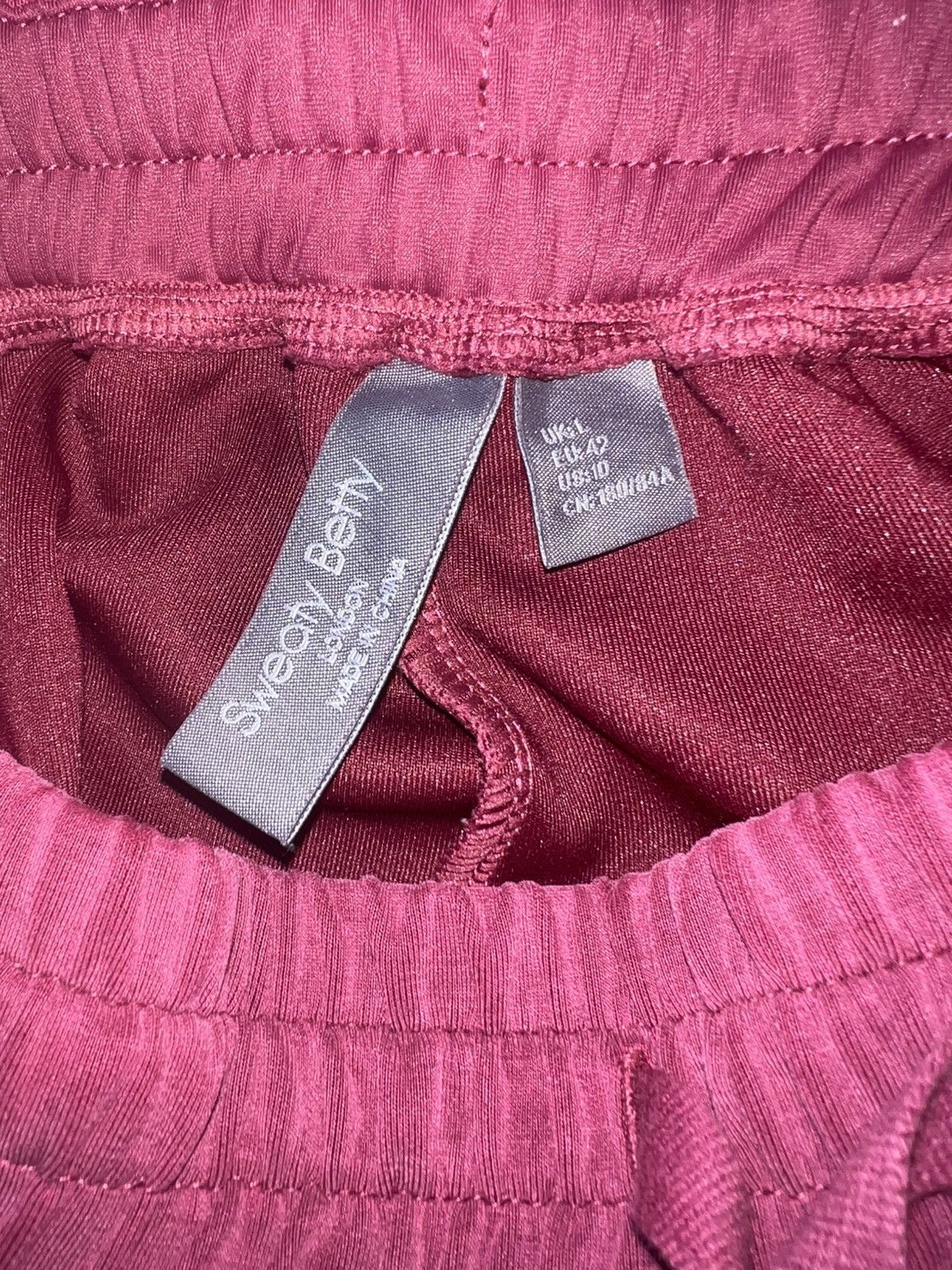 Sweaty Betty Sweaty Betty Sand Wash Cuffed Joggers Magenta Size 10 / L Size 32" / US 10 / IT 46 - 3 Thumbnail