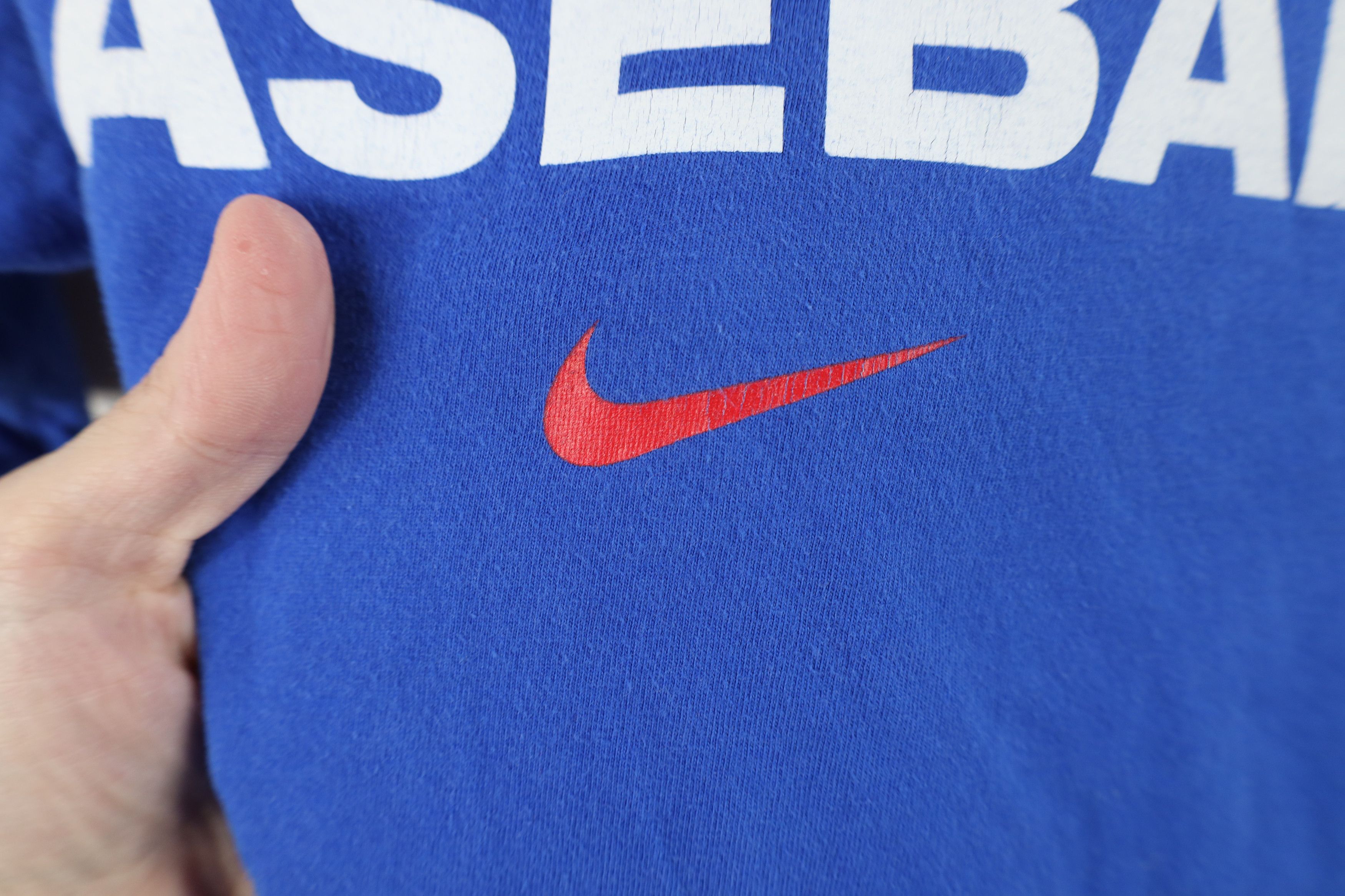 Nike Nike Scott Center Swoosh Chicago Cubs Baseball T-Shirt Blue Size US M / EU 48-50 / 2 - 8 Thumbnail