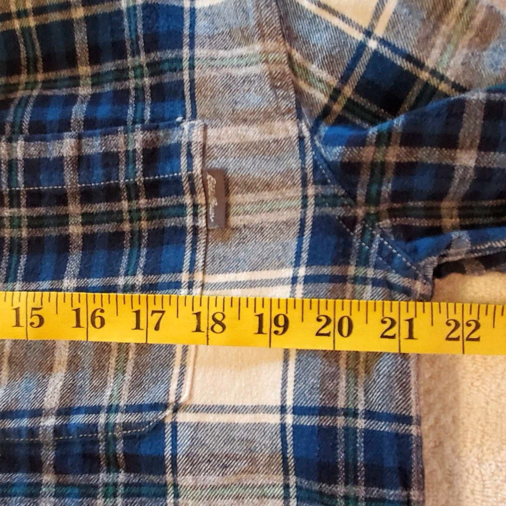 Eddie Bauer Eddie Bauer Shirt Women's Blue Plaid Long Sleeve Button Up Size Large Size L / US 10 / IT 46 - 4 Thumbnail