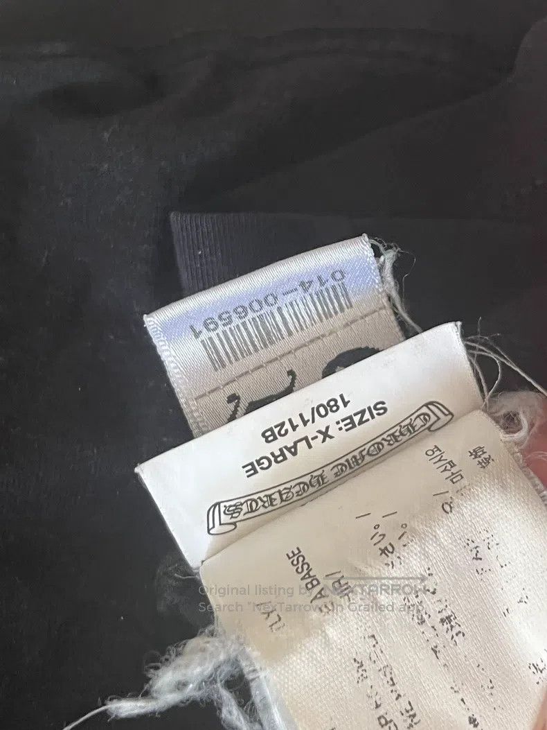 Chrome Hearts CHROME HEARTS Size XL Behind the big cross vine long sleeve Size US XL / EU 56 / 4 - 5 Thumbnail
