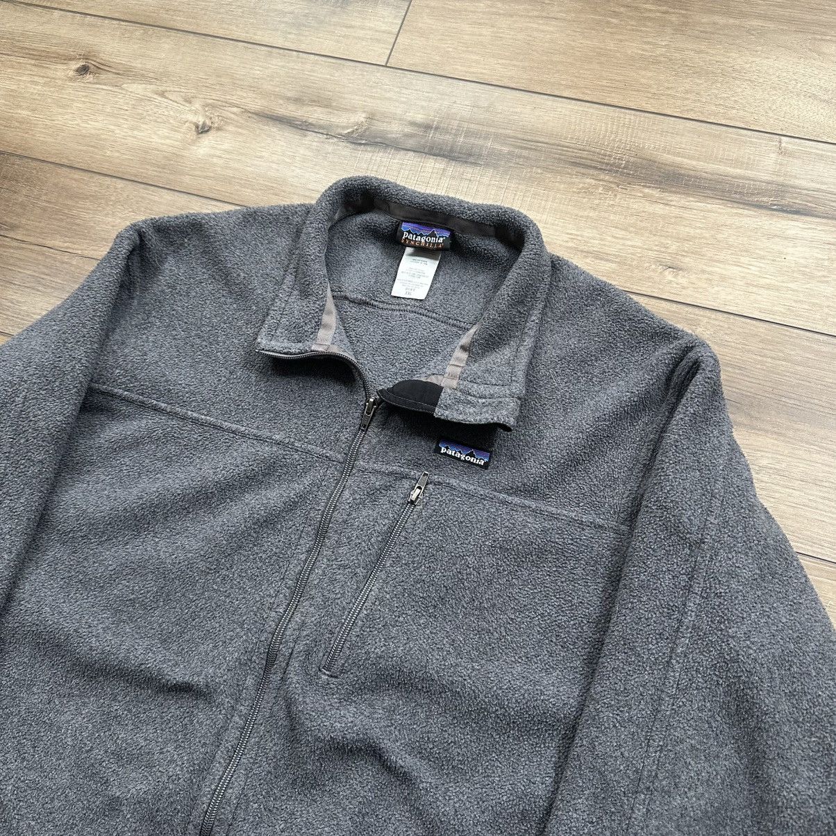 Patagonia Vintage 2000s Patagonia Synchilla Grey Fleece Zip Up Jacket Size US XXL / EU 58 / 5 - 3 Thumbnail