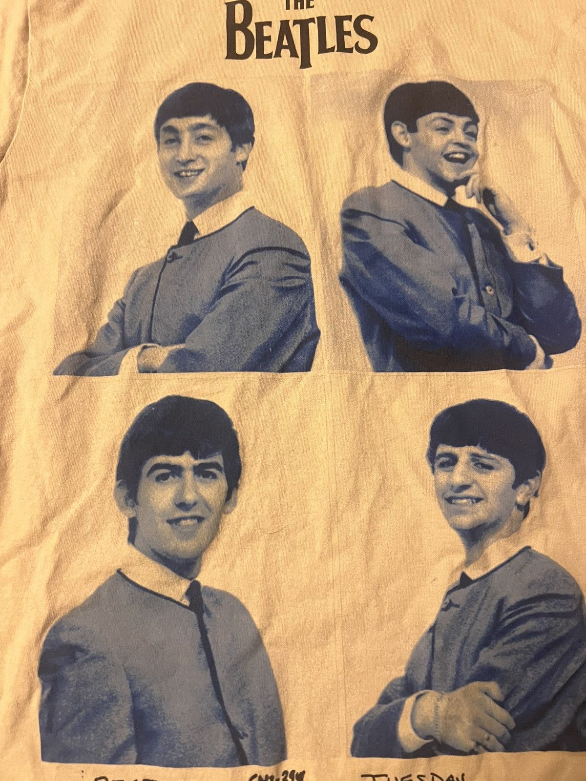 Online Ceramics Online Ceramics x The Beatles Tshirt Small Size US S / EU 44-46 / 1 - 4 Thumbnail
