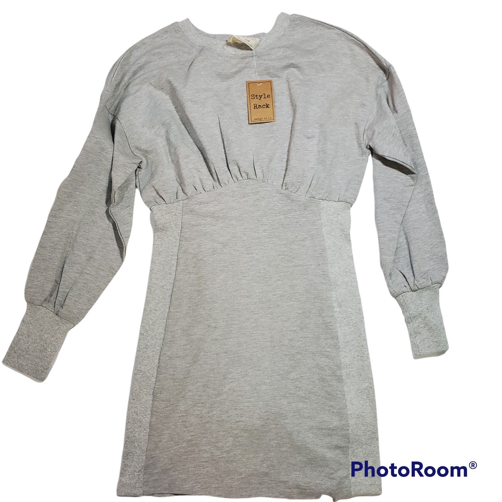 Other Style Rack | Light Grey Mini Dress | Size Small Size S / US 4 / IT 40 - 4 Thumbnail