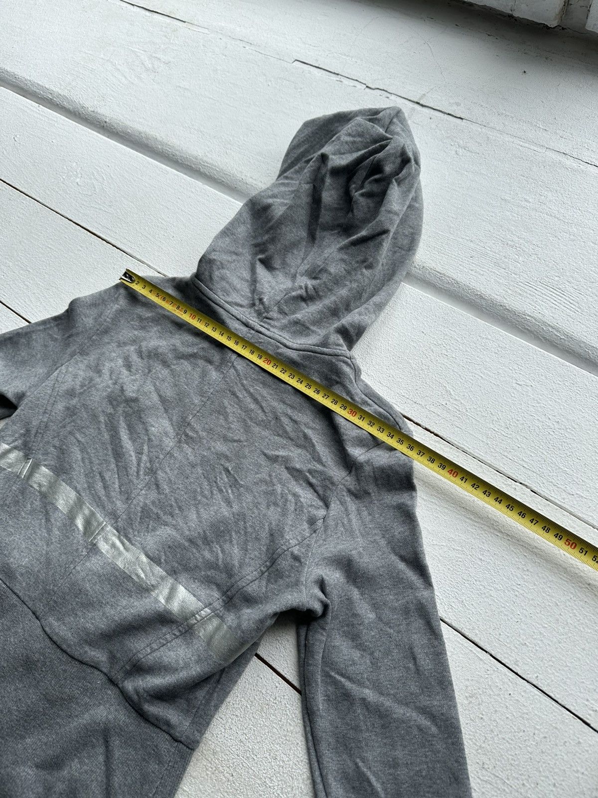 Armani Exchange 🚨Armani Exchange Women Zip-Up hoodie y2k silver logo Size S / US 4 / IT 40 - 11 Thumbnail