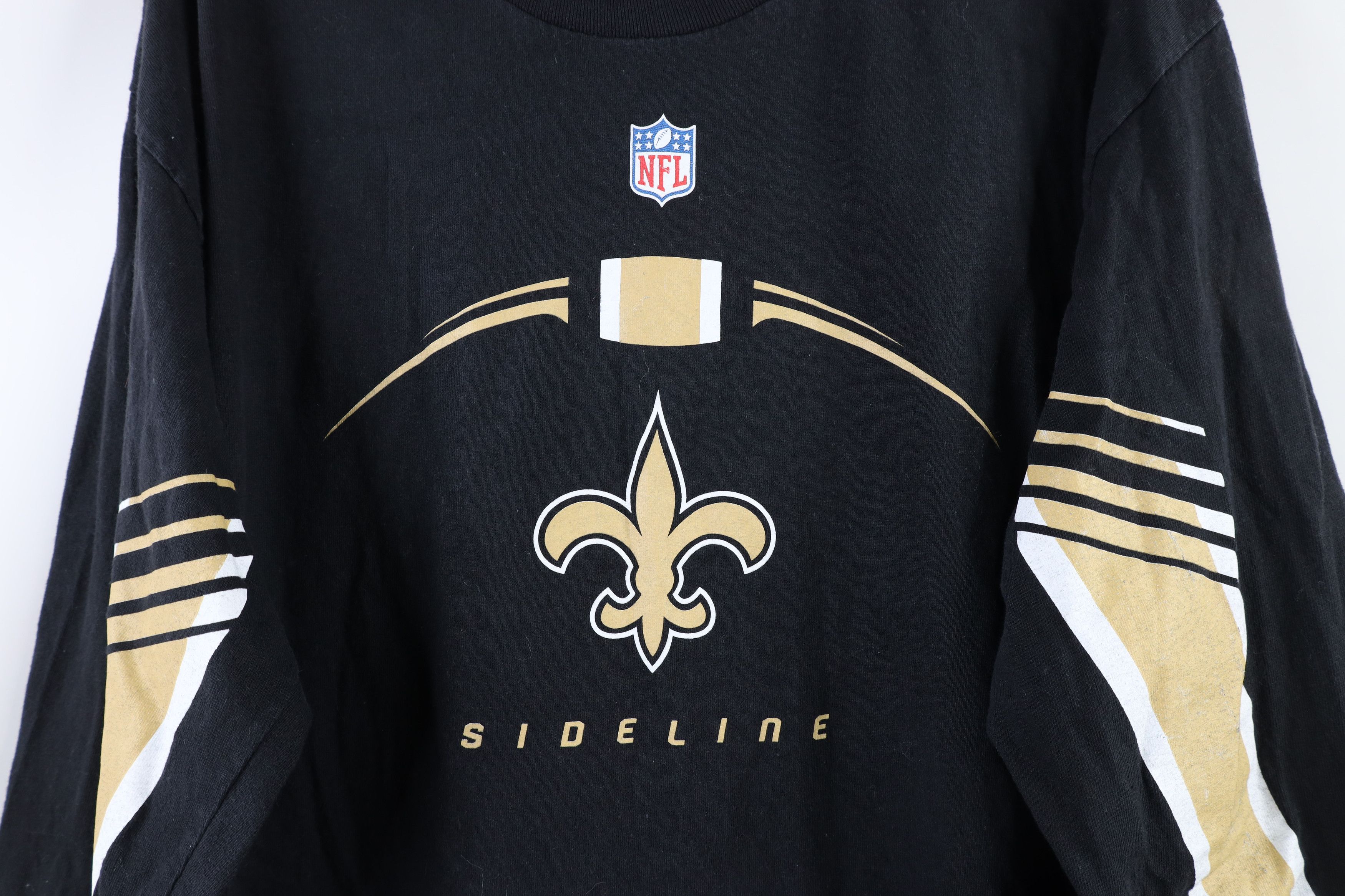 Reebok × Vintage Vintage Reebok Saints Football Long Sleeve T-Shirt Size US L / EU 52-54 / 3 - 4 Thumbnail