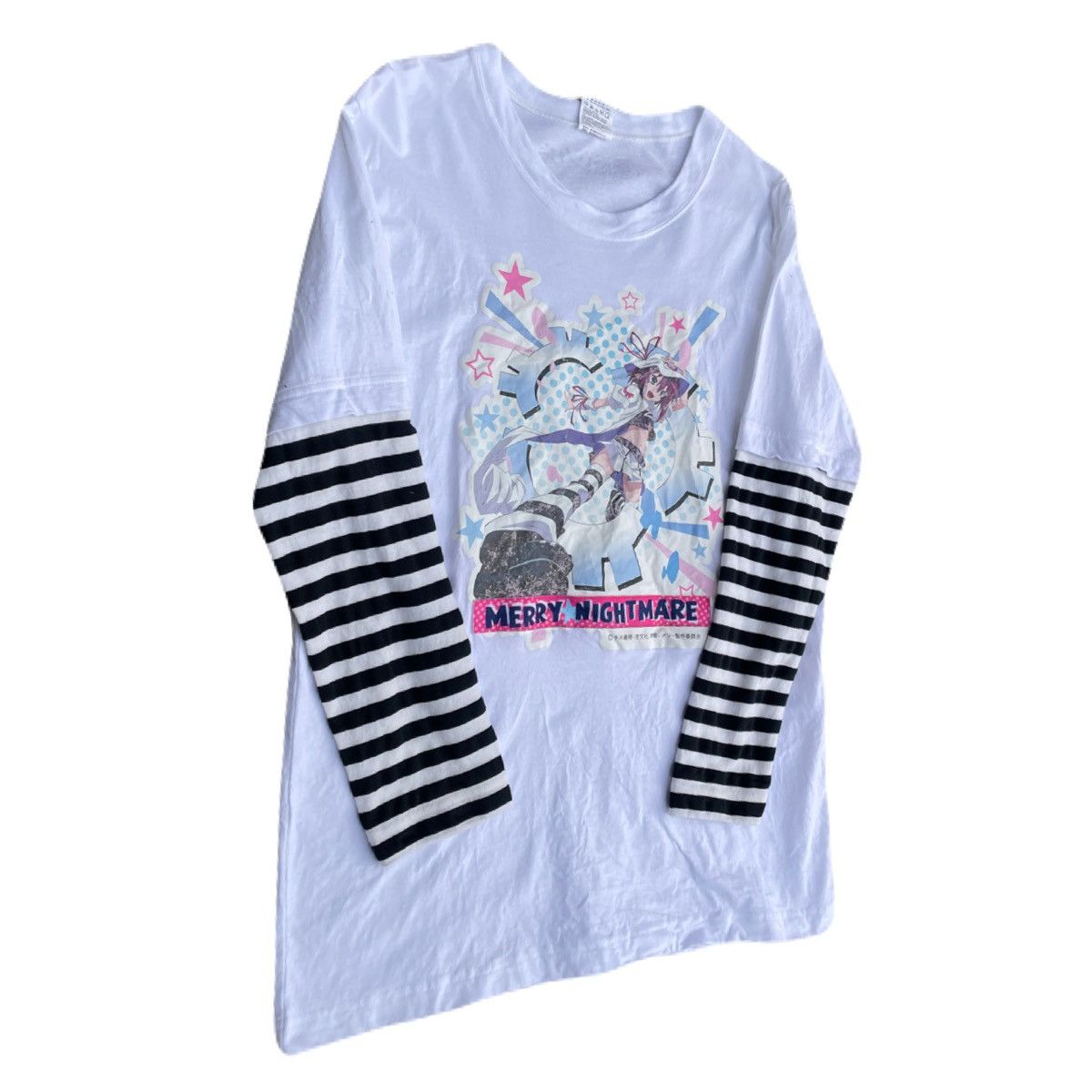 Japanese Brand 2000s Yumekui Merry Layered L/S Tee Japanese Anime Akiba Size US S / EU 44-46 / 1 - 3 Thumbnail