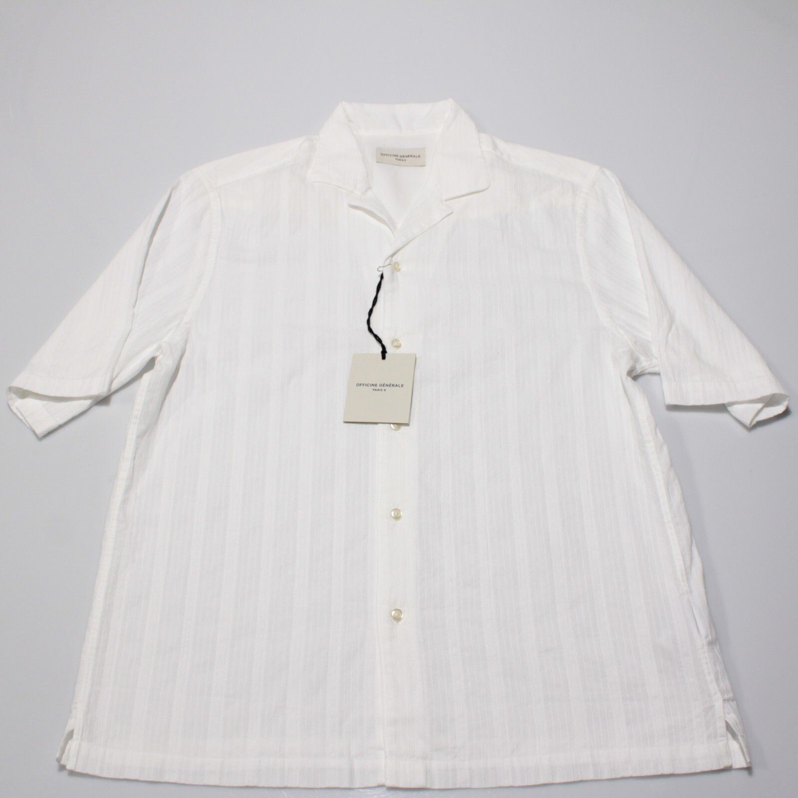 Officine Generale Officine Generale New with tags Shirt Size M US In White Size US M / EU 48-50 / 2 - 3 Thumbnail