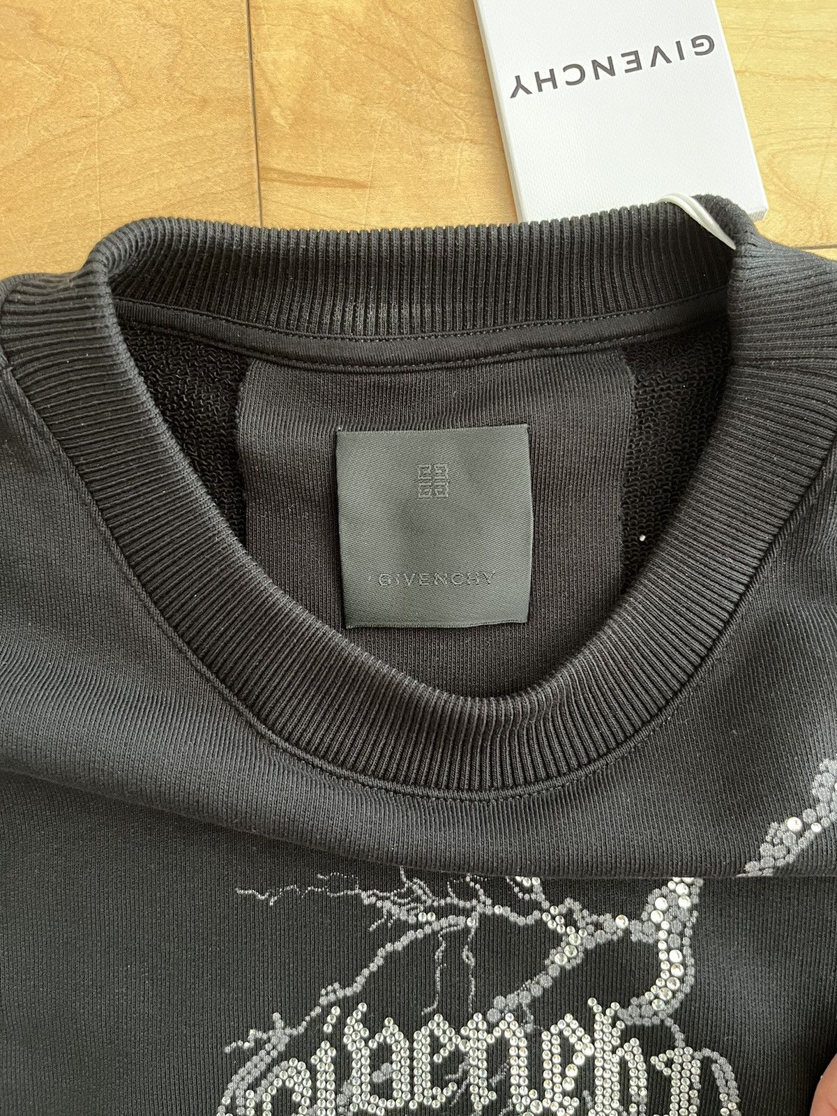 Givenchy NWT - Givenchy Crystal Storm Crewneck Size US M / EU 48-50 / 2 - 4 Thumbnail